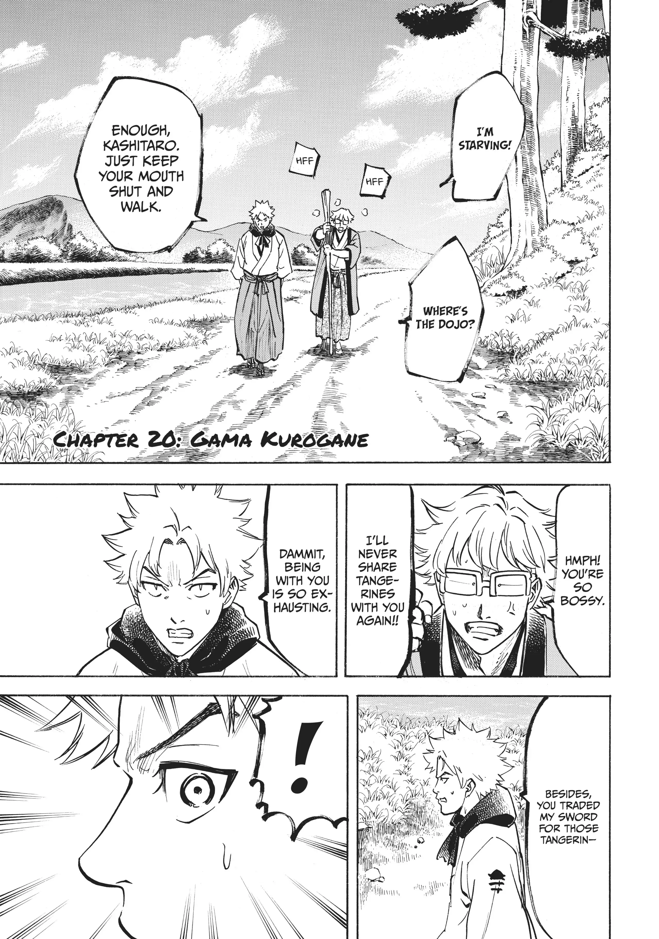 Gamaran: Shura Chapter 20 - Page 1