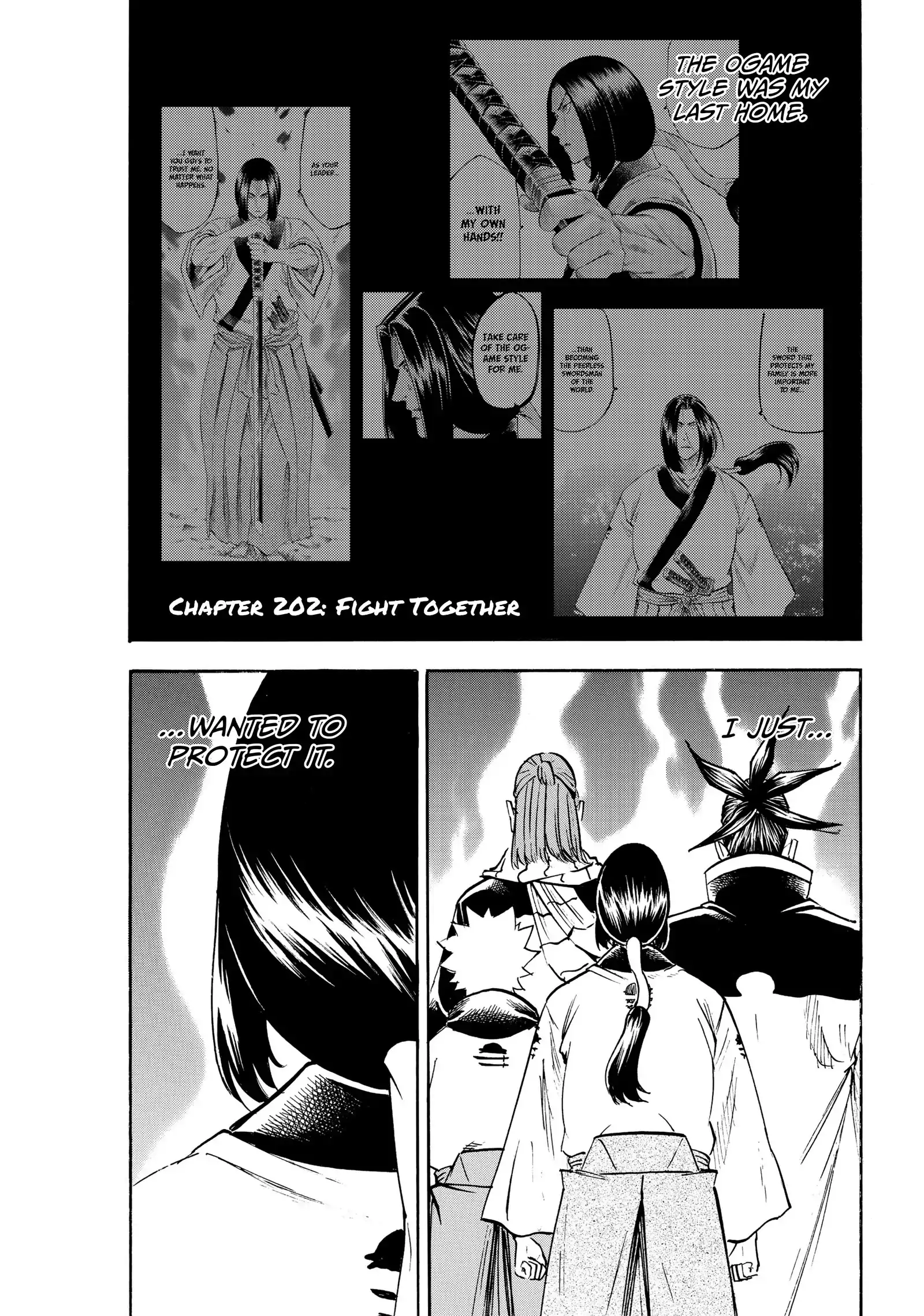 Gamaran: Shura Chapter 202 - Page 1