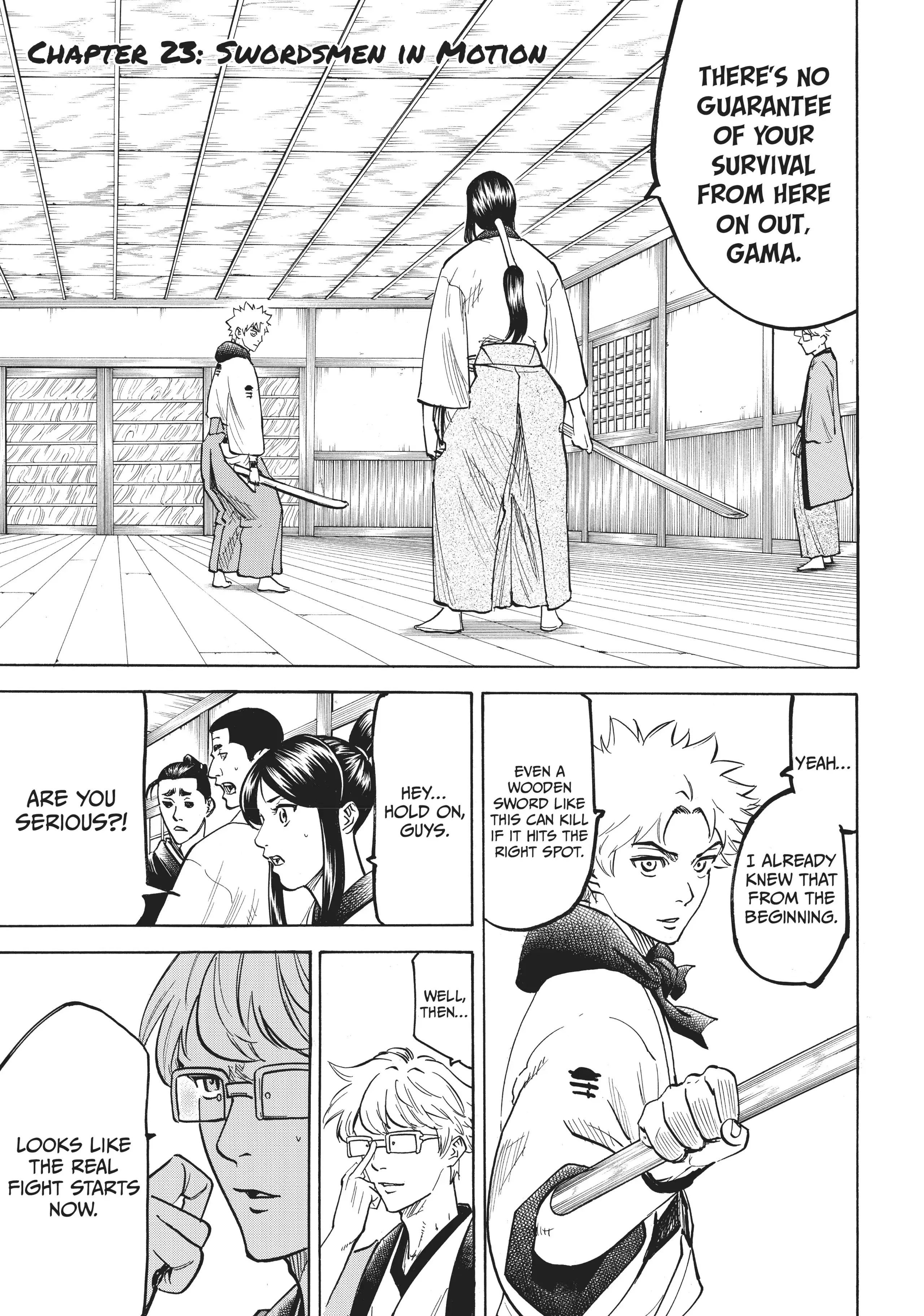 Gamaran: Shura Chapter 23 - Page 1