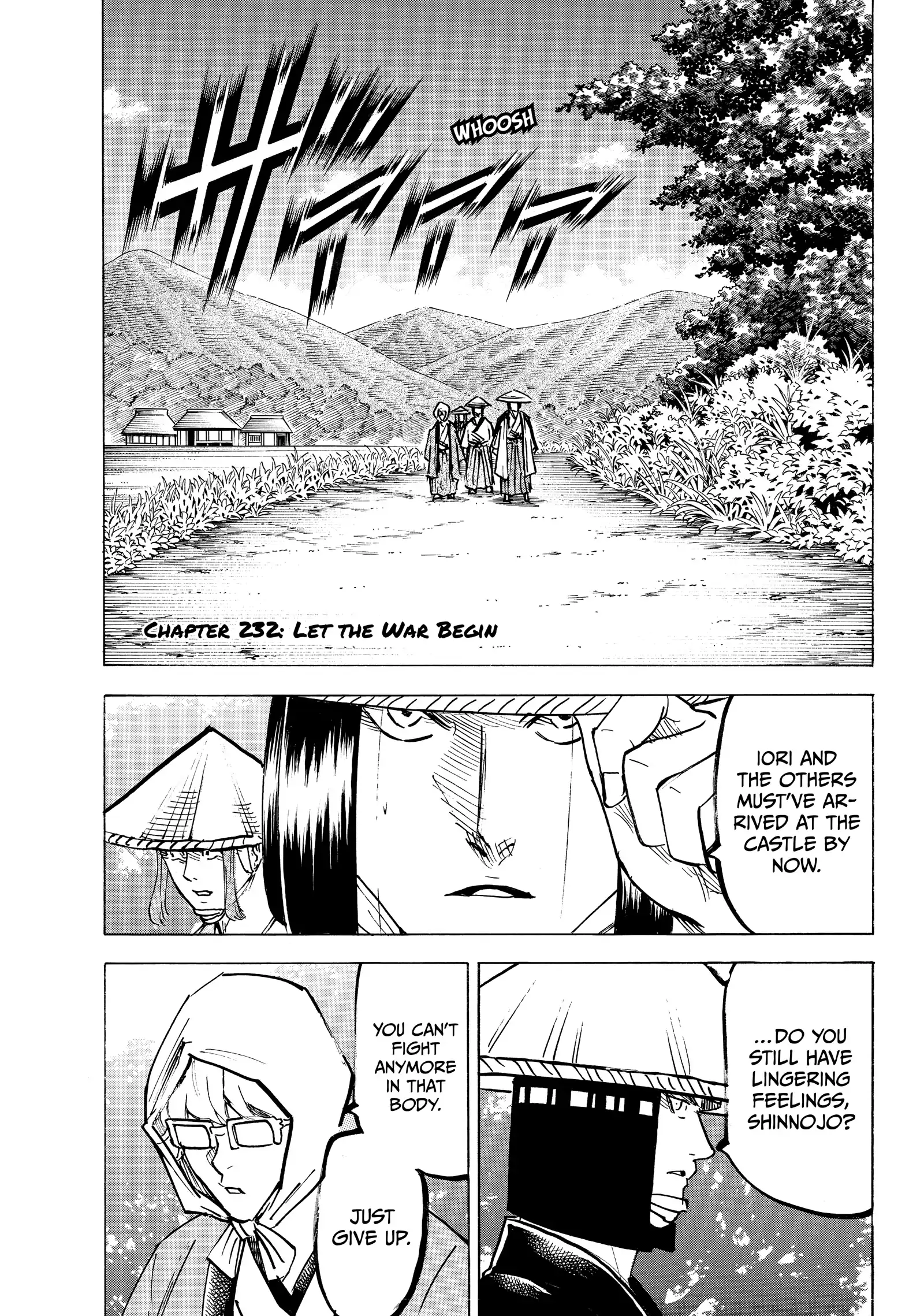 Gamaran: Shura Chapter 232 - Page 1