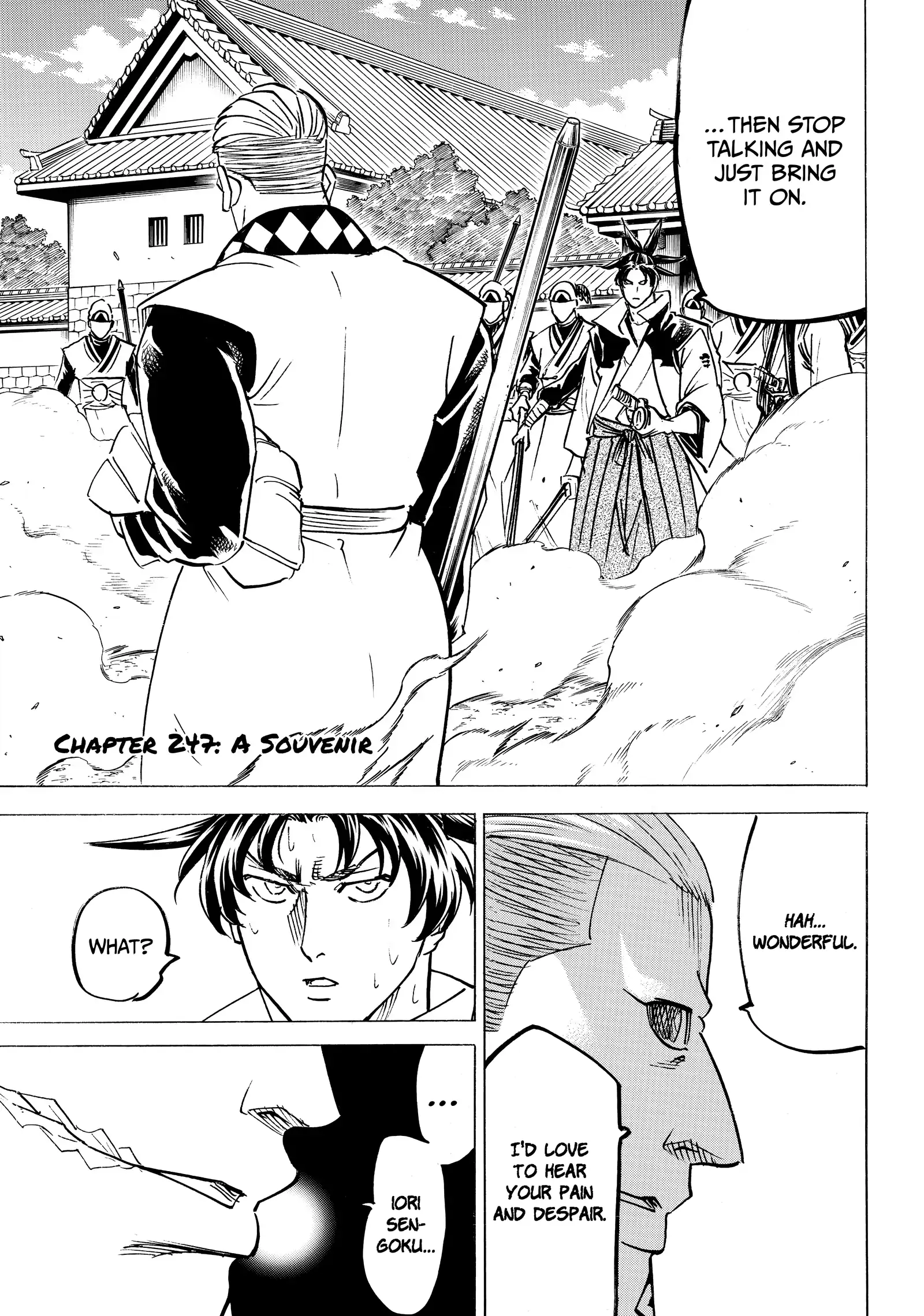 Gamaran: Shura Chapter 247 - Page 1