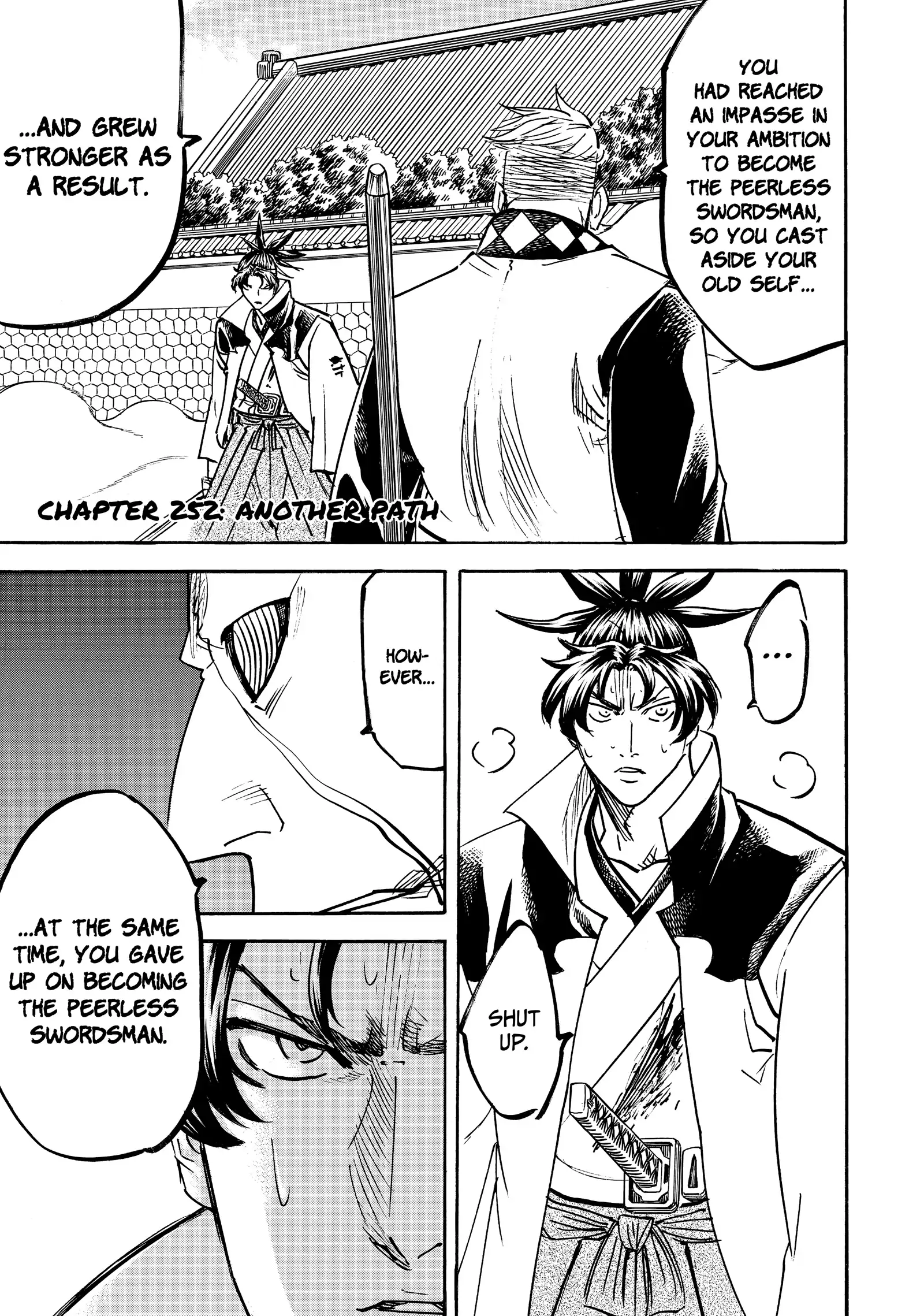Gamaran: Shura Chapter 252 - Page 1