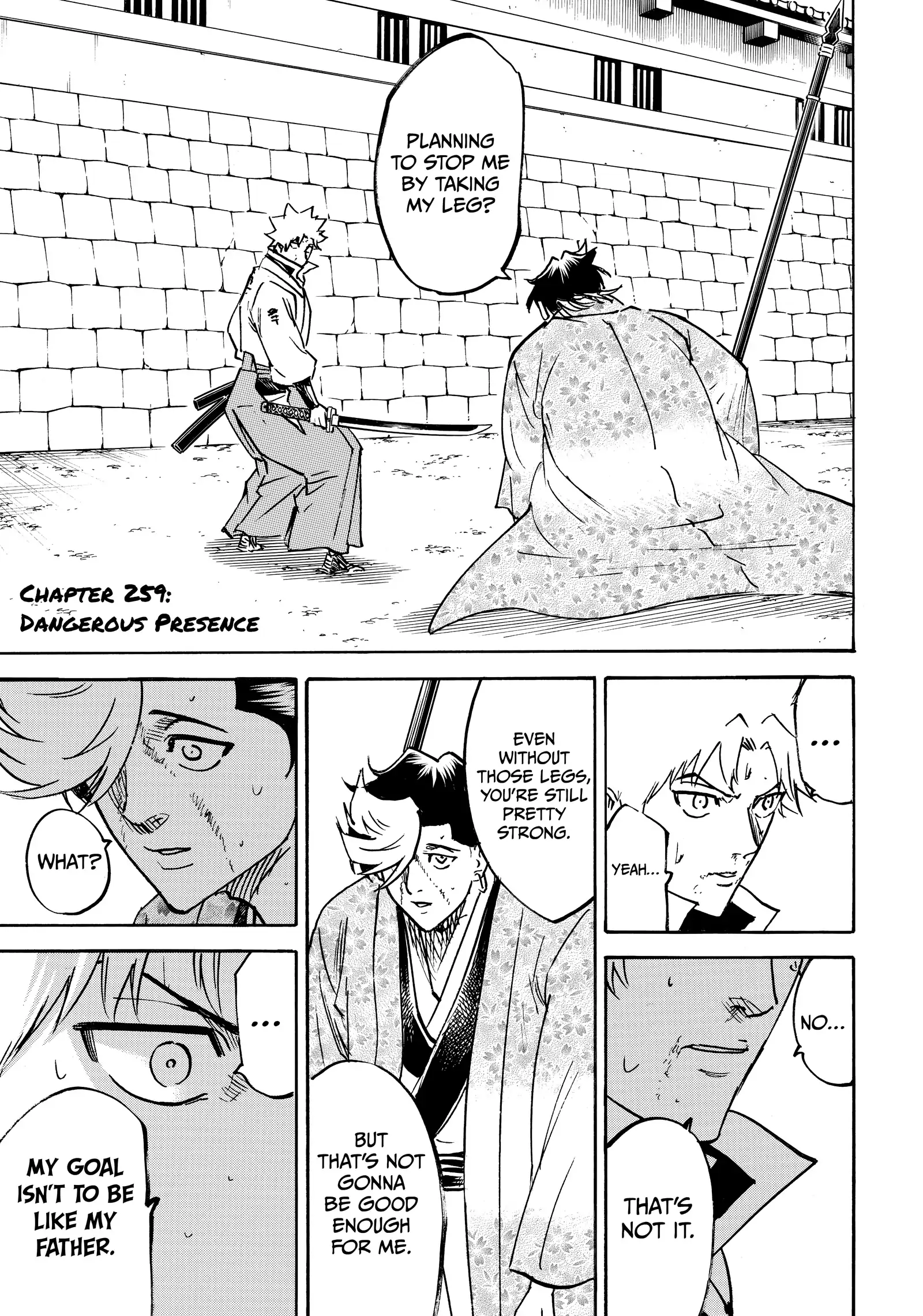 Gamaran: Shura Chapter 259 - Page 1