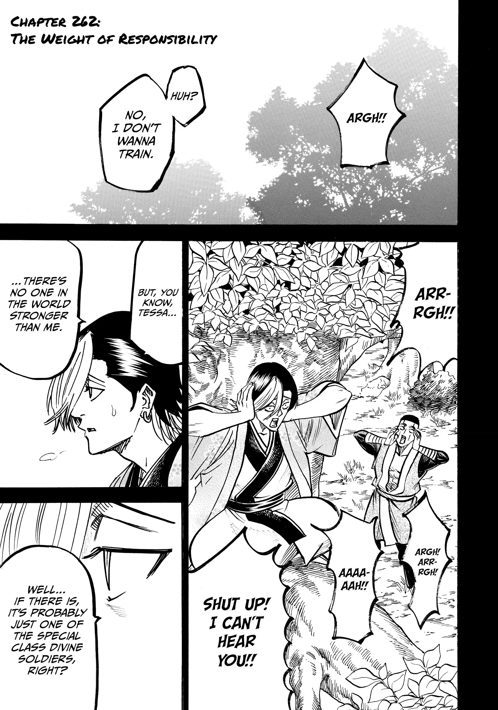 Gamaran: Shura Chapter 262 - Page 1