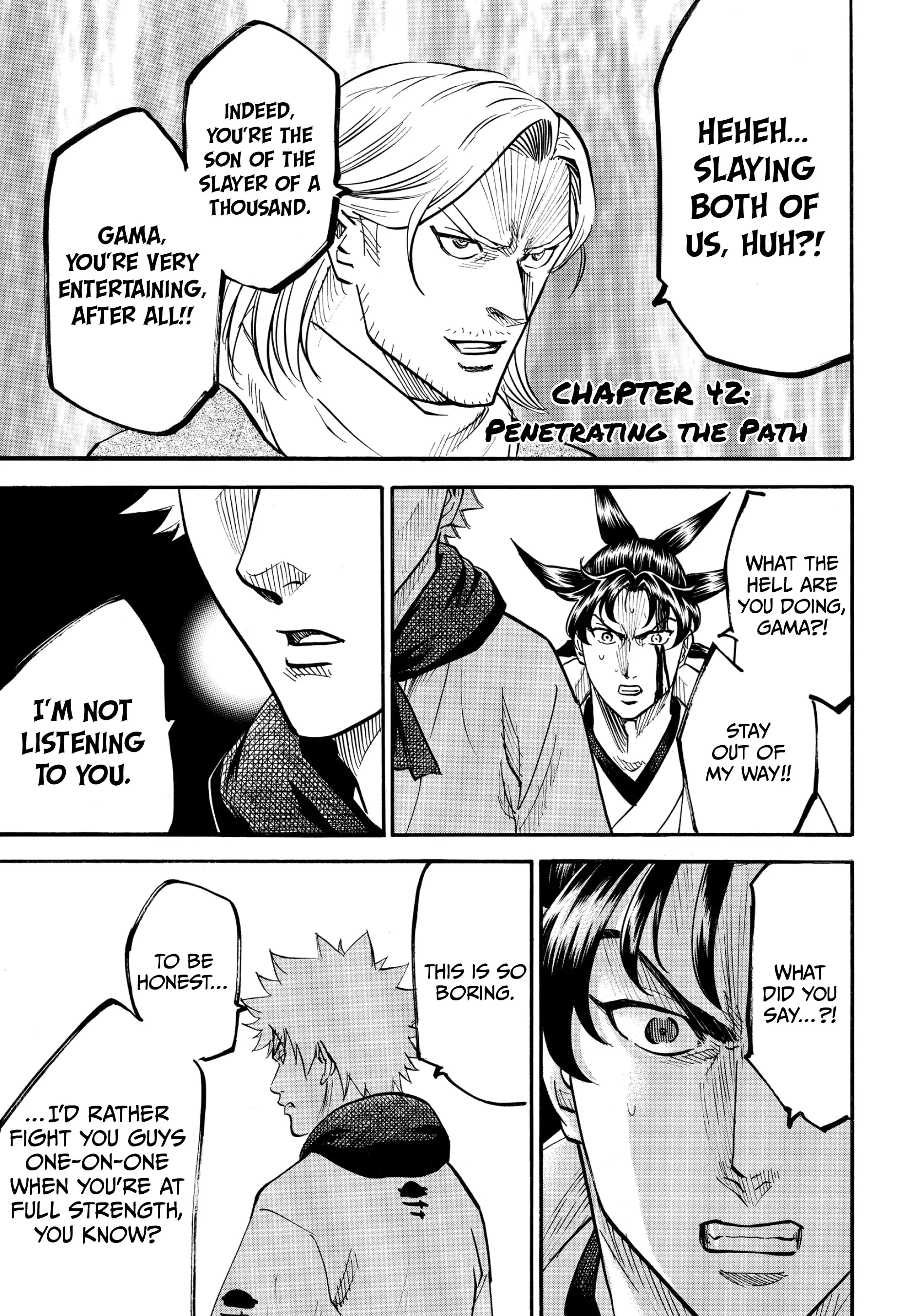 Gamaran: Shura Chapter 42 - Page 4