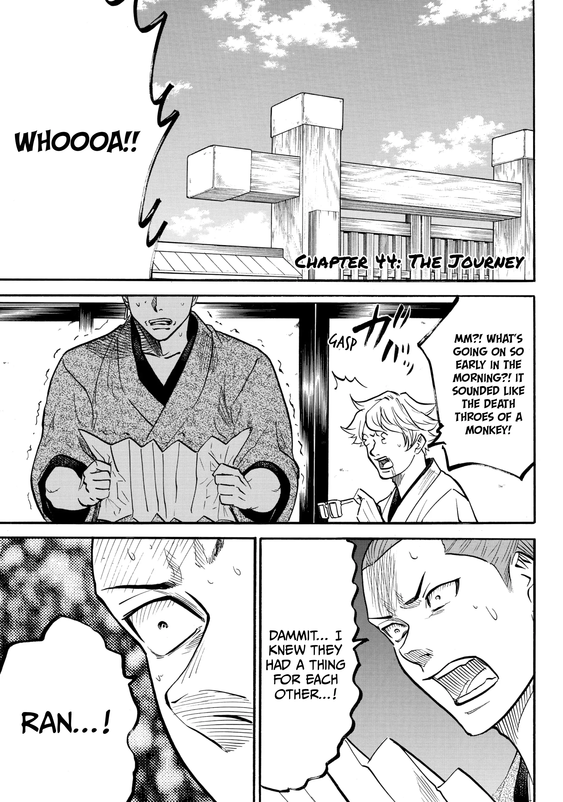 Gamaran: Shura Chapter 44 - Page 1
