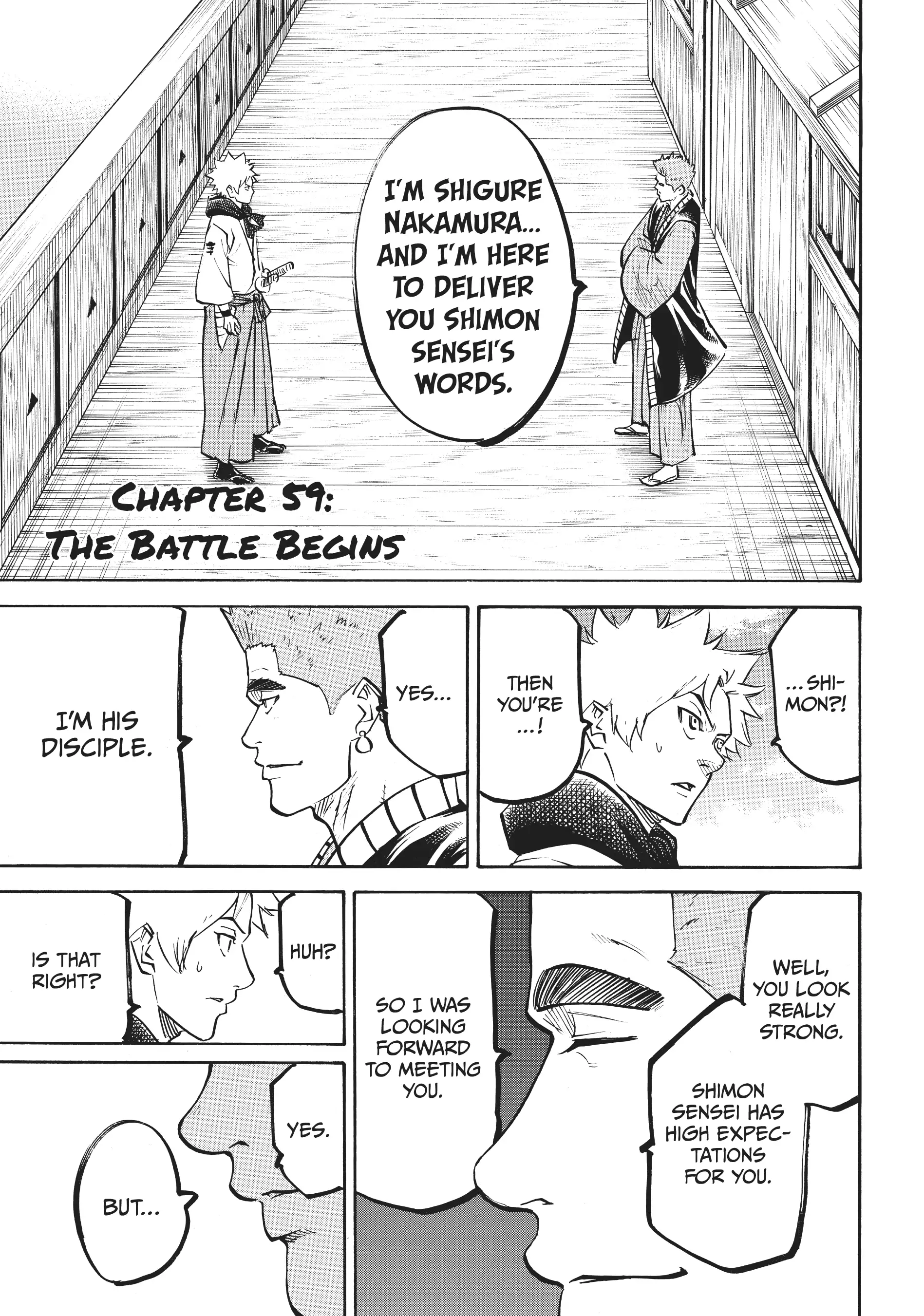 Gamaran: Shura Chapter 59 - Page 1