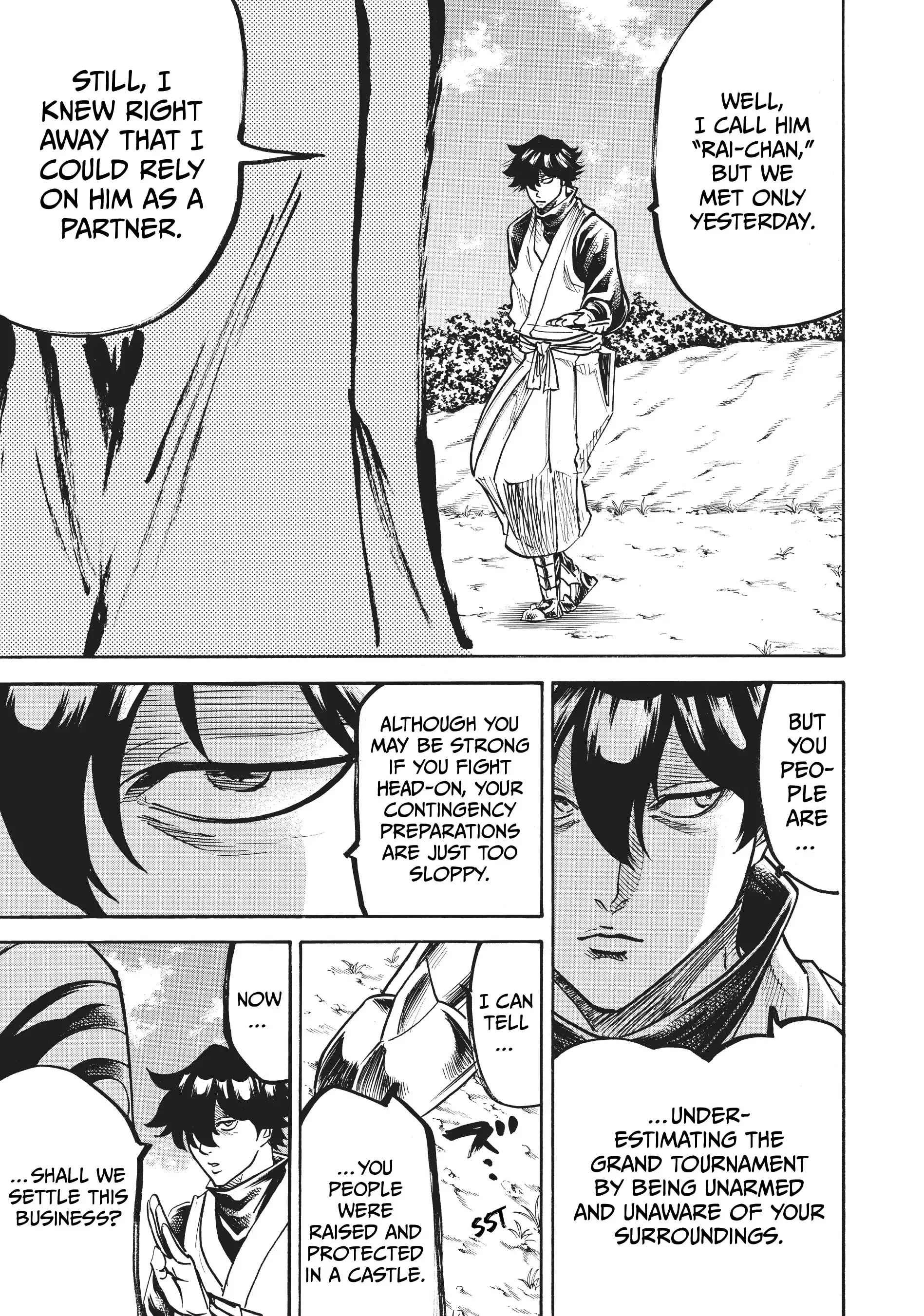 Gamaran: Shura Chapter 71 - Page 9