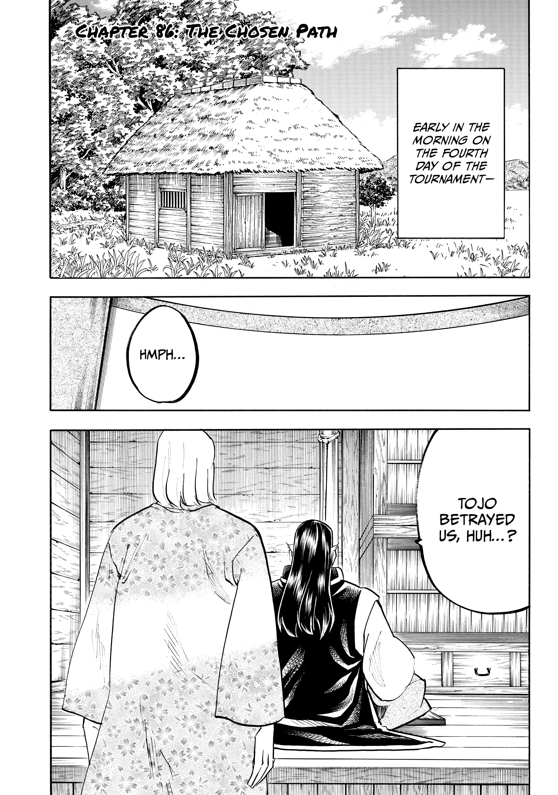 Gamaran: Shura Chapter 86 - Page 1