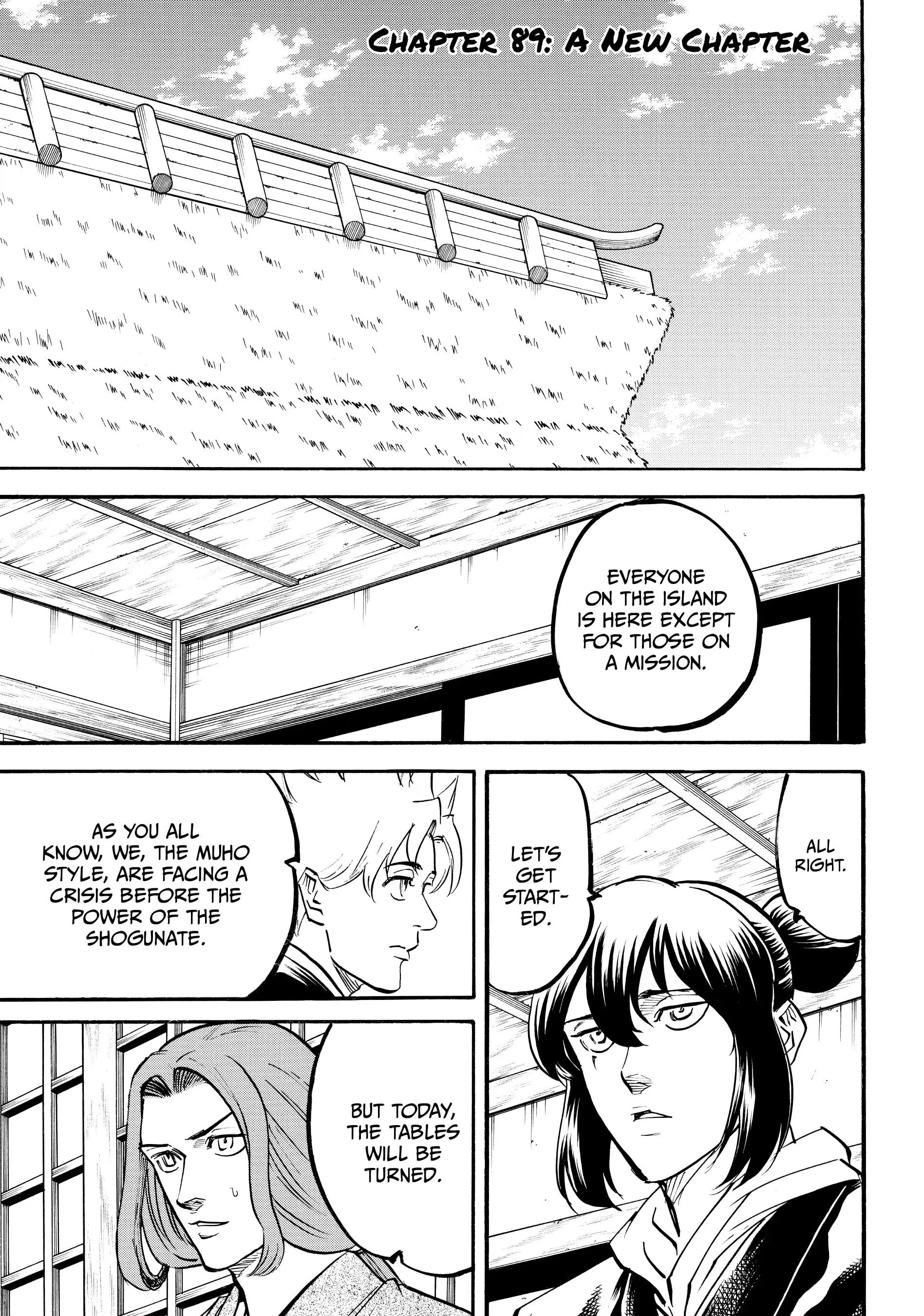Gamaran: Shura Chapter 89 - Page 1