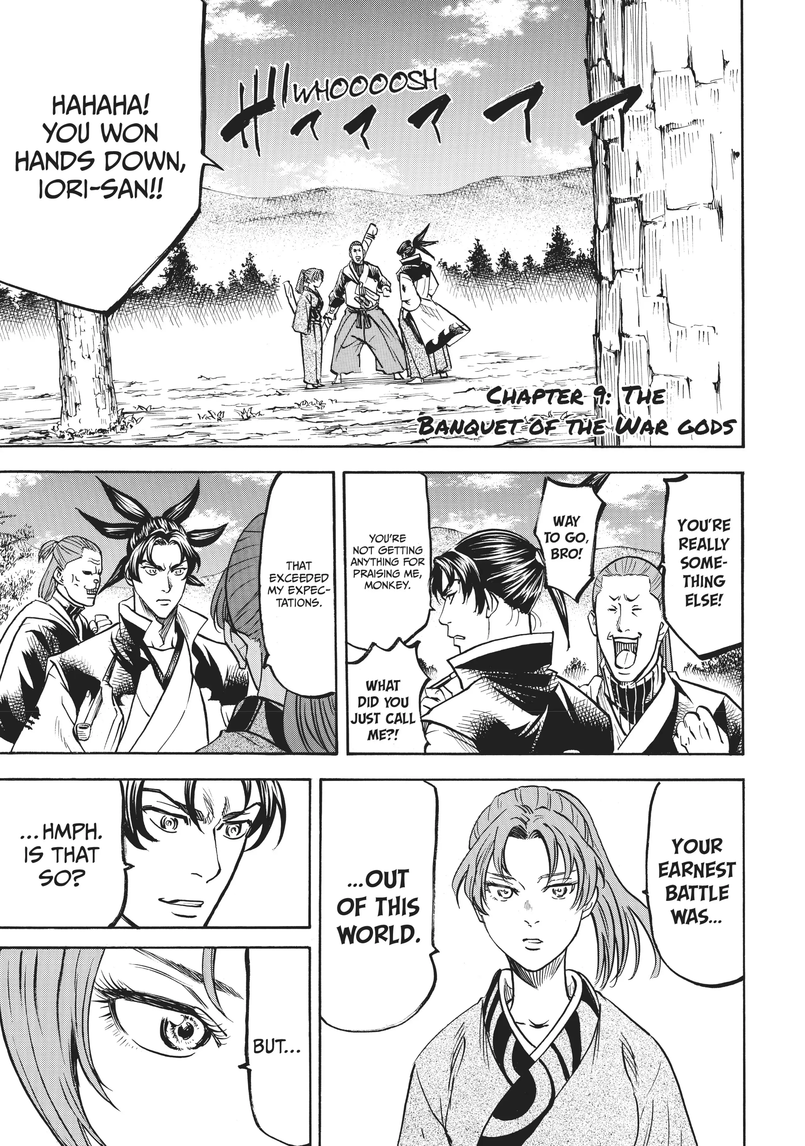 Gamaran: Shura Chapter 9 - Page 1