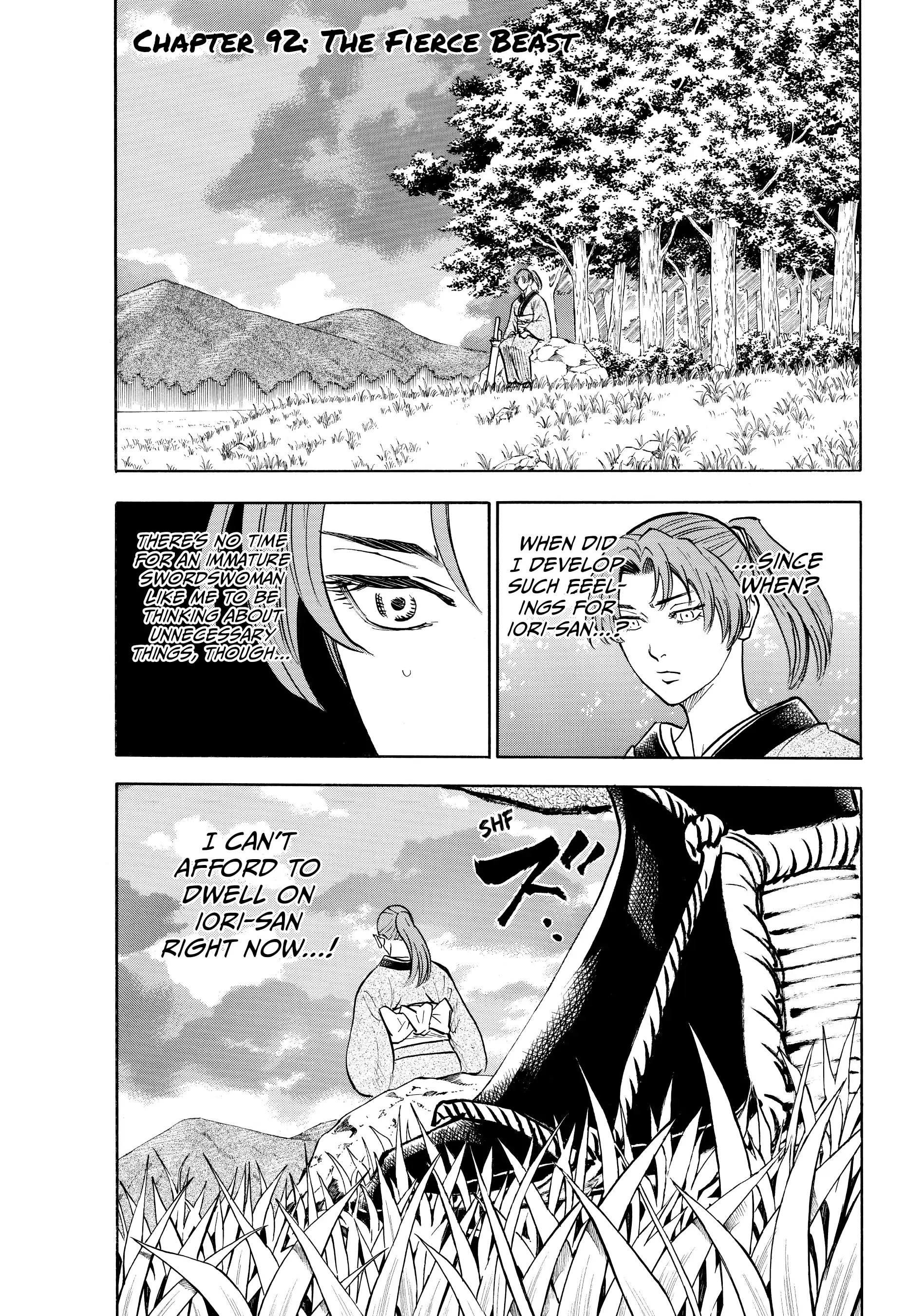 Gamaran: Shura Chapter 92 - Page 1