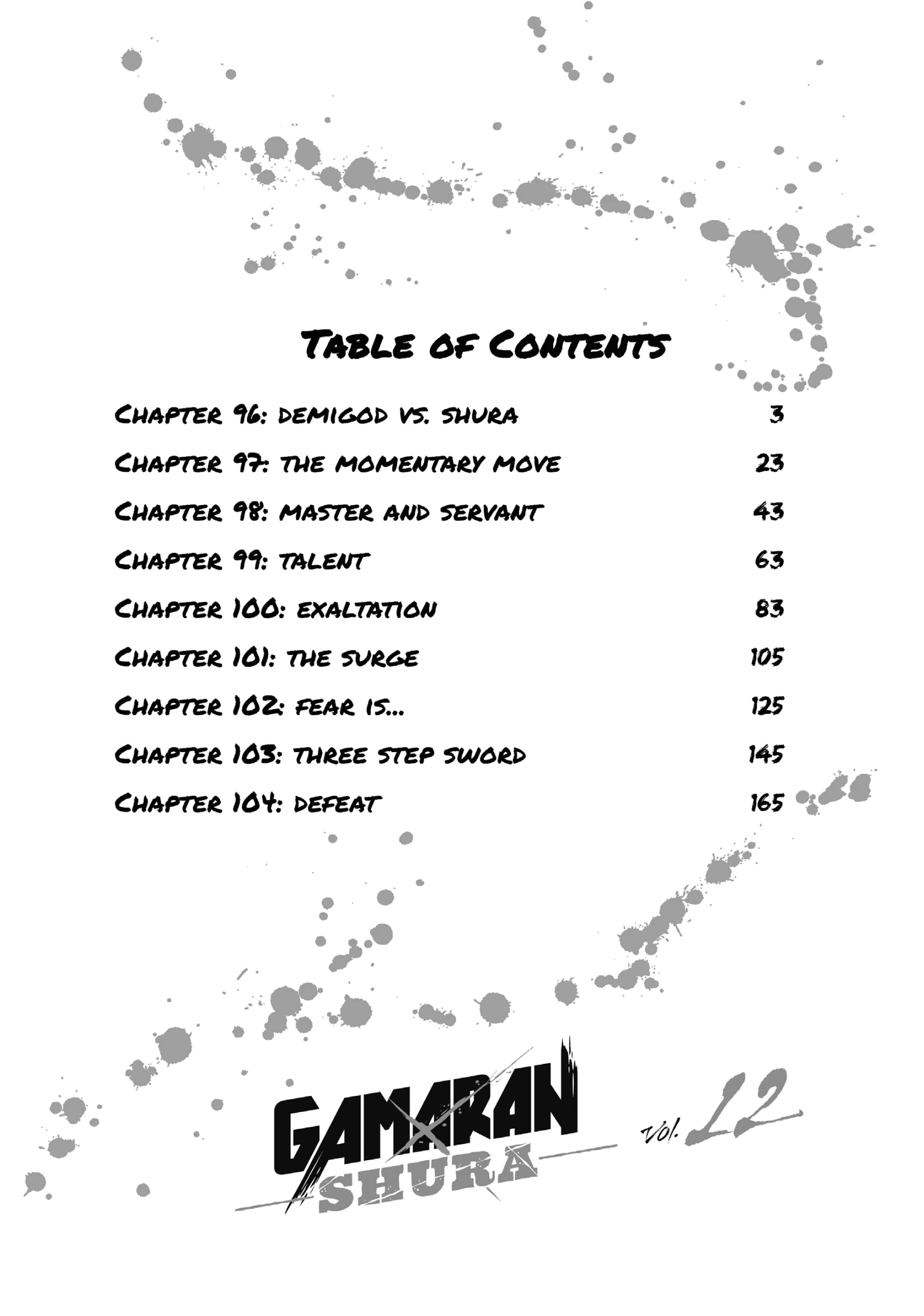 Gamaran: Shura Chapter 96 - Page 3