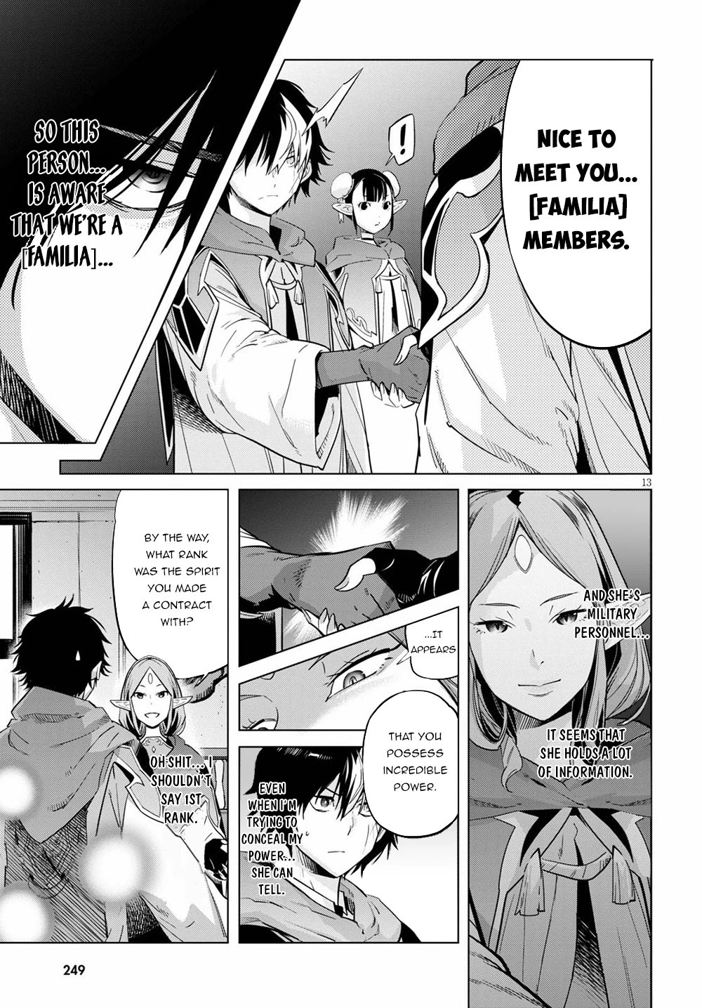 Game obu Familia – Family Senki Chapter 22 - Page 12