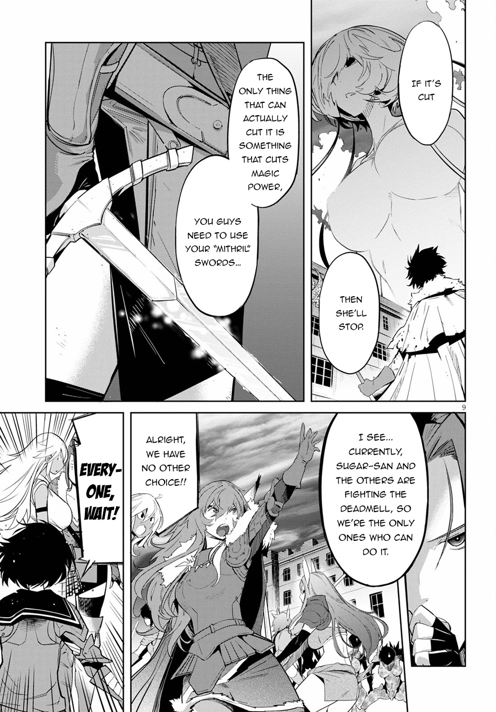 Game obu Familia – Family Senki Chapter 33 - Page 9
