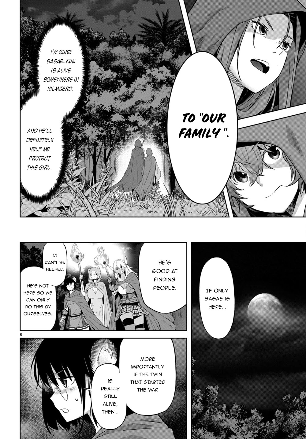 Game obu Familia – Family Senki Chapter 40 - Page 8