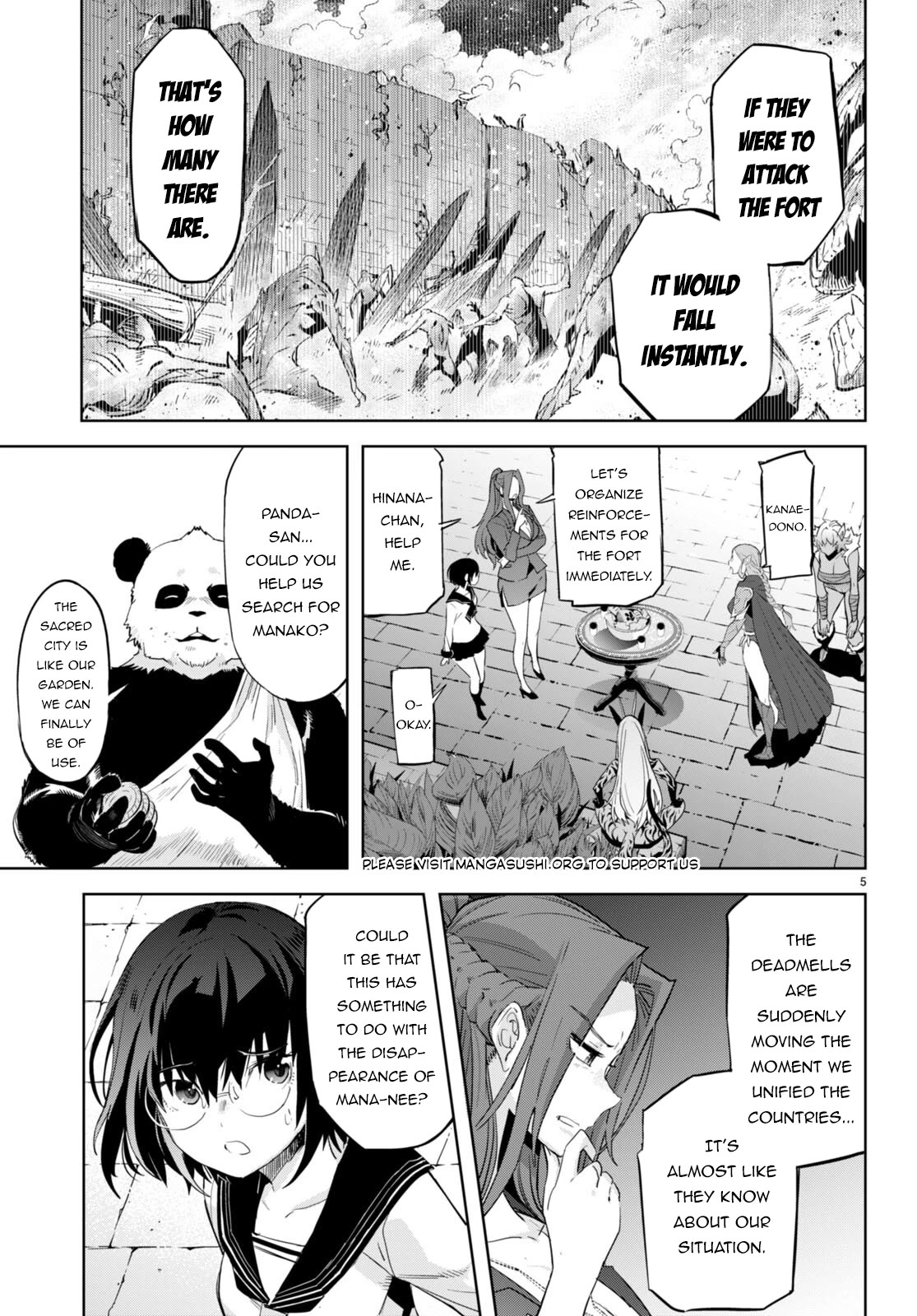 Game obu Familia – Family Senki Chapter 55 - Page 5