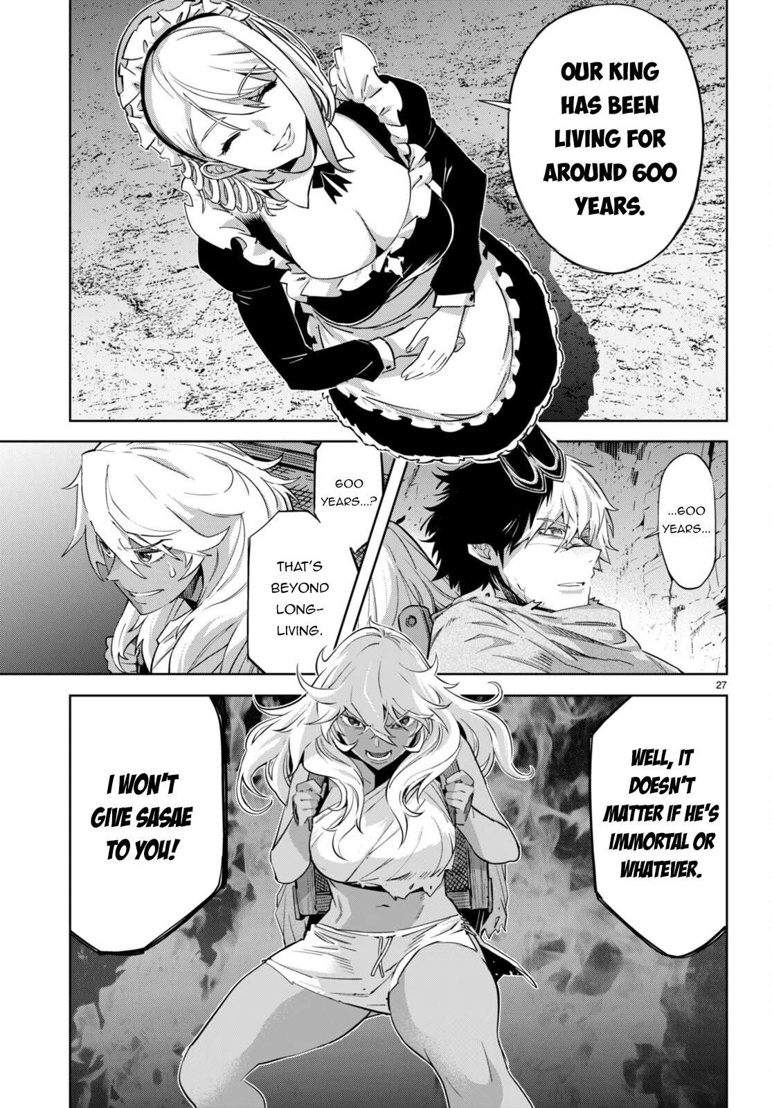 Game obu Familia – Family Senki Chapter 57 - Page 27