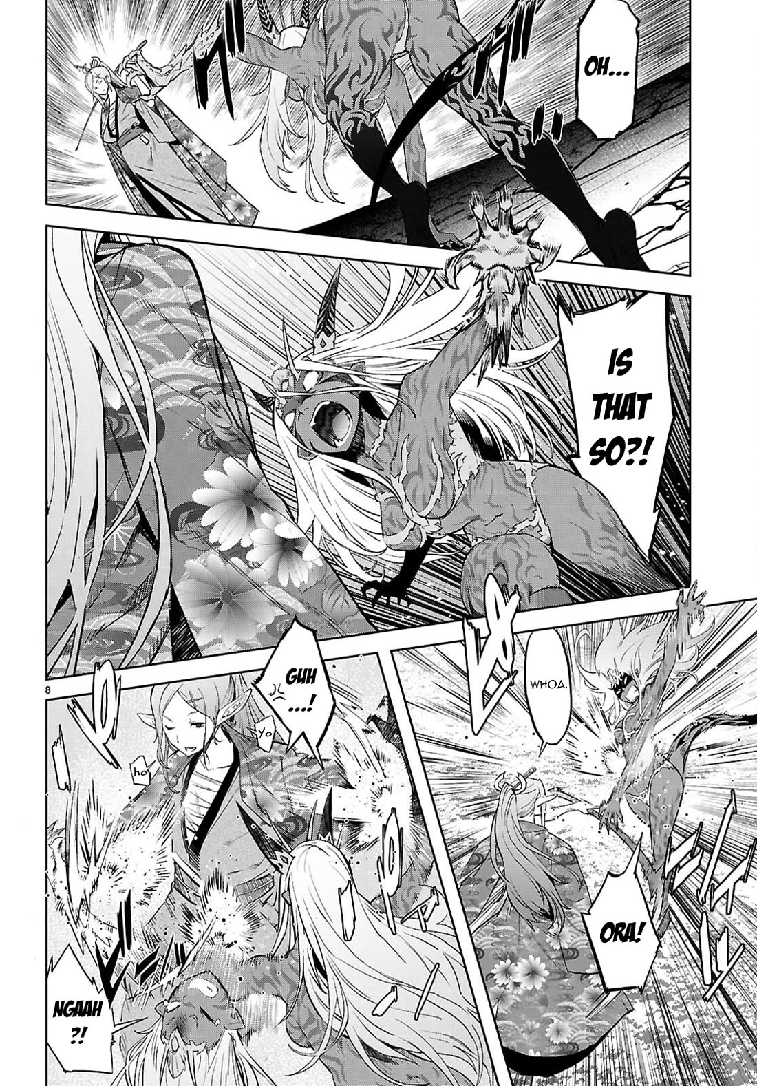 Game obu Familia – Family Senki Chapter 66 - Page 8