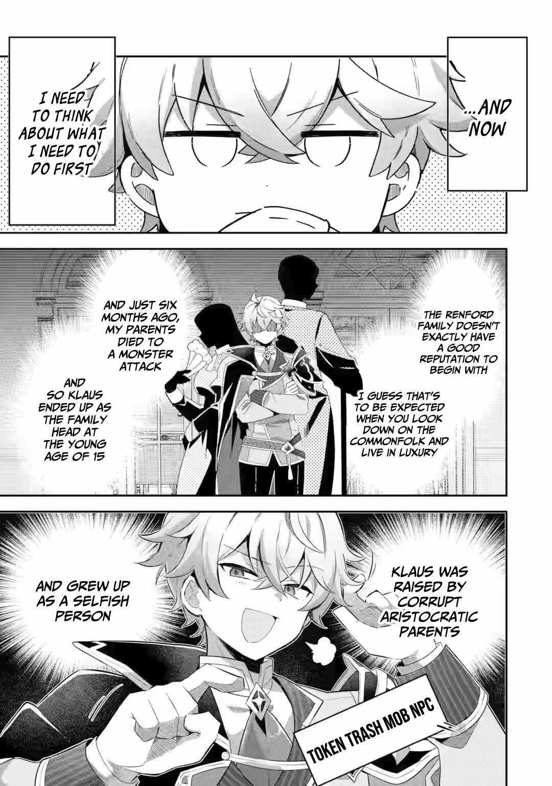 Game Sekai no mobu akuyaku ni tensei shita node Last bos wo mezashite mita Chapter 1.1 - Page 15
