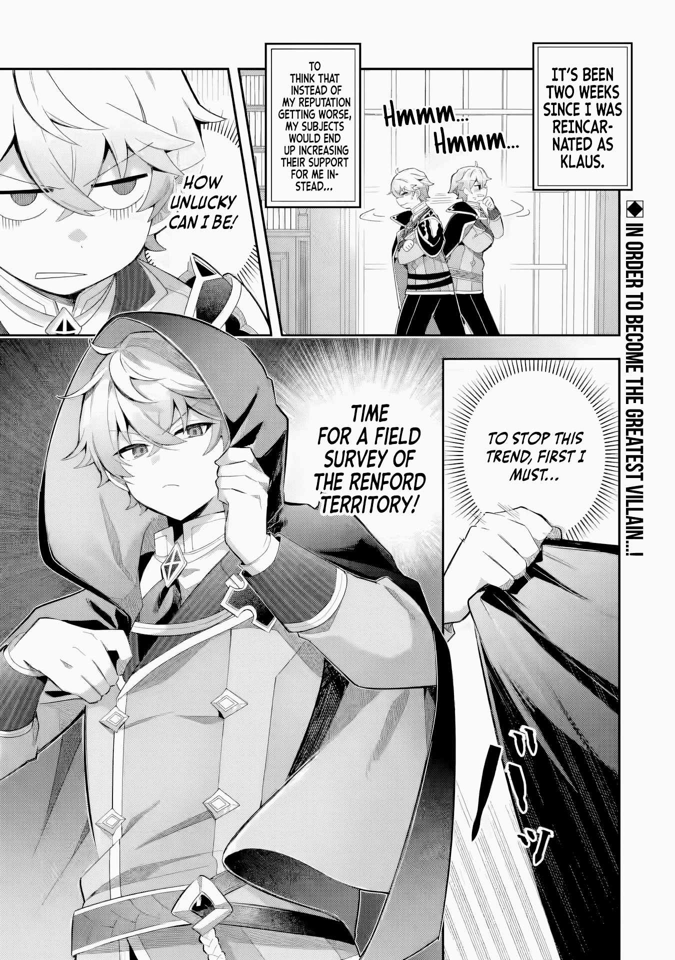 Game Sekai no mobu akuyaku ni tensei shita node Last bos wo mezashite mita Chapter 2 - Page 2