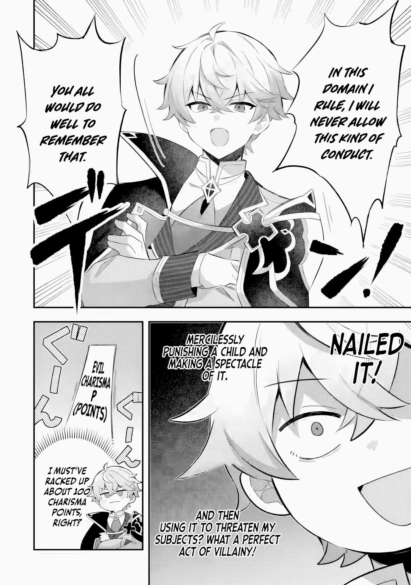 Game Sekai no mobu akuyaku ni tensei shita node Last bos wo mezashite mita Chapter 2 - Page 14