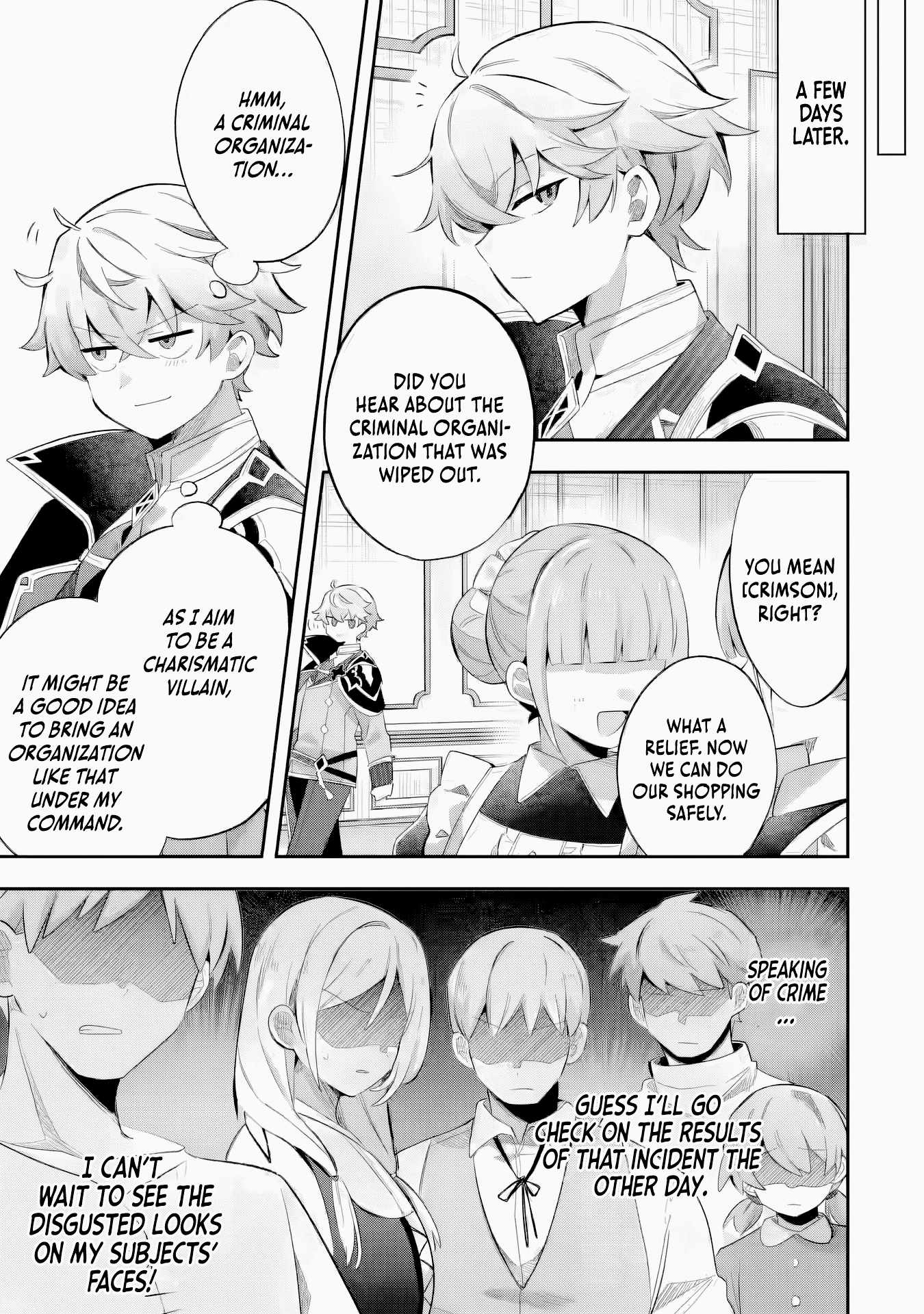 Game Sekai no mobu akuyaku ni tensei shita node Last bos wo mezashite mita Chapter 2 - Page 21