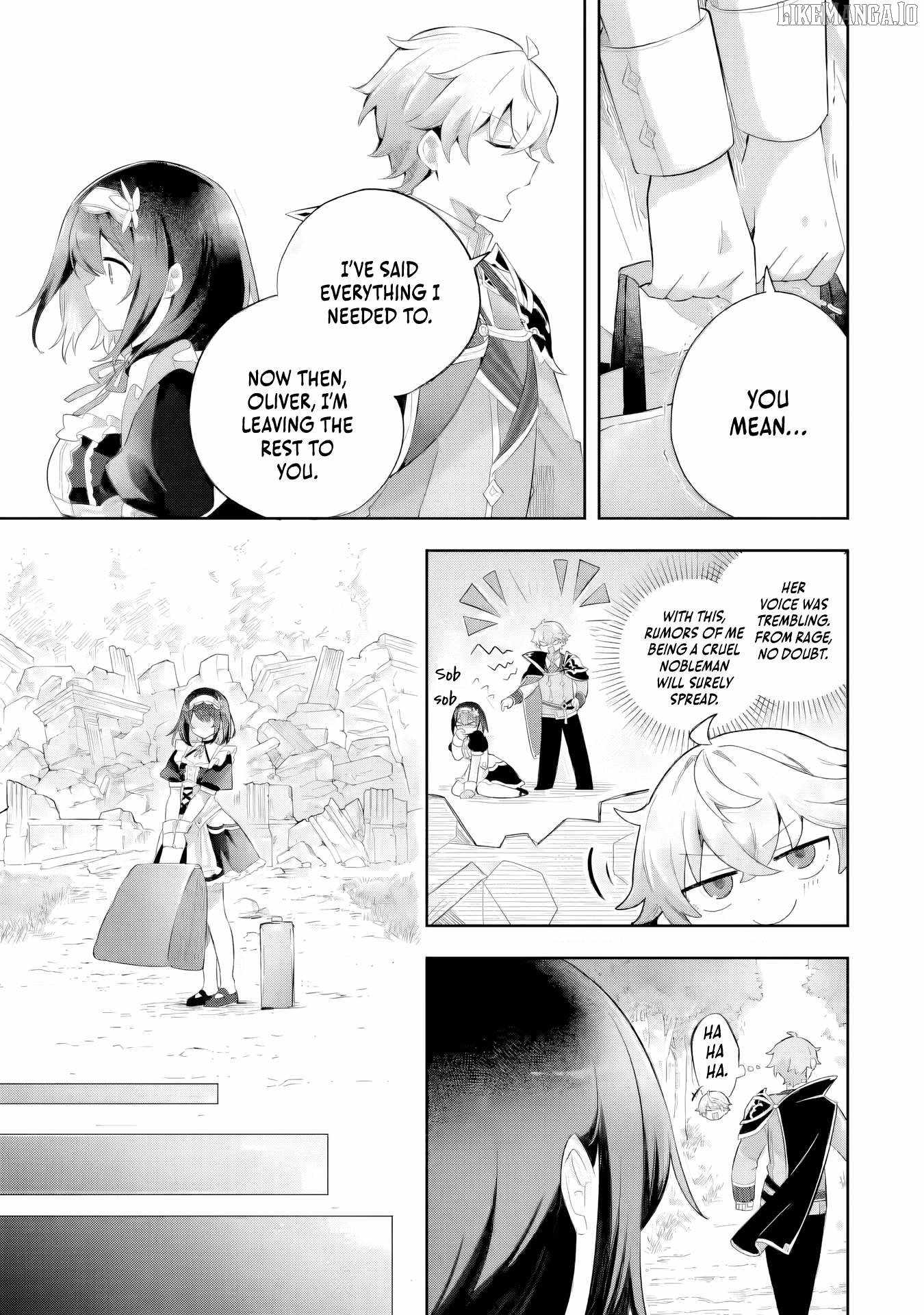Game Sekai no mobu akuyaku ni tensei shita node Last bos wo mezashite mita Chapter 3 - Page 23