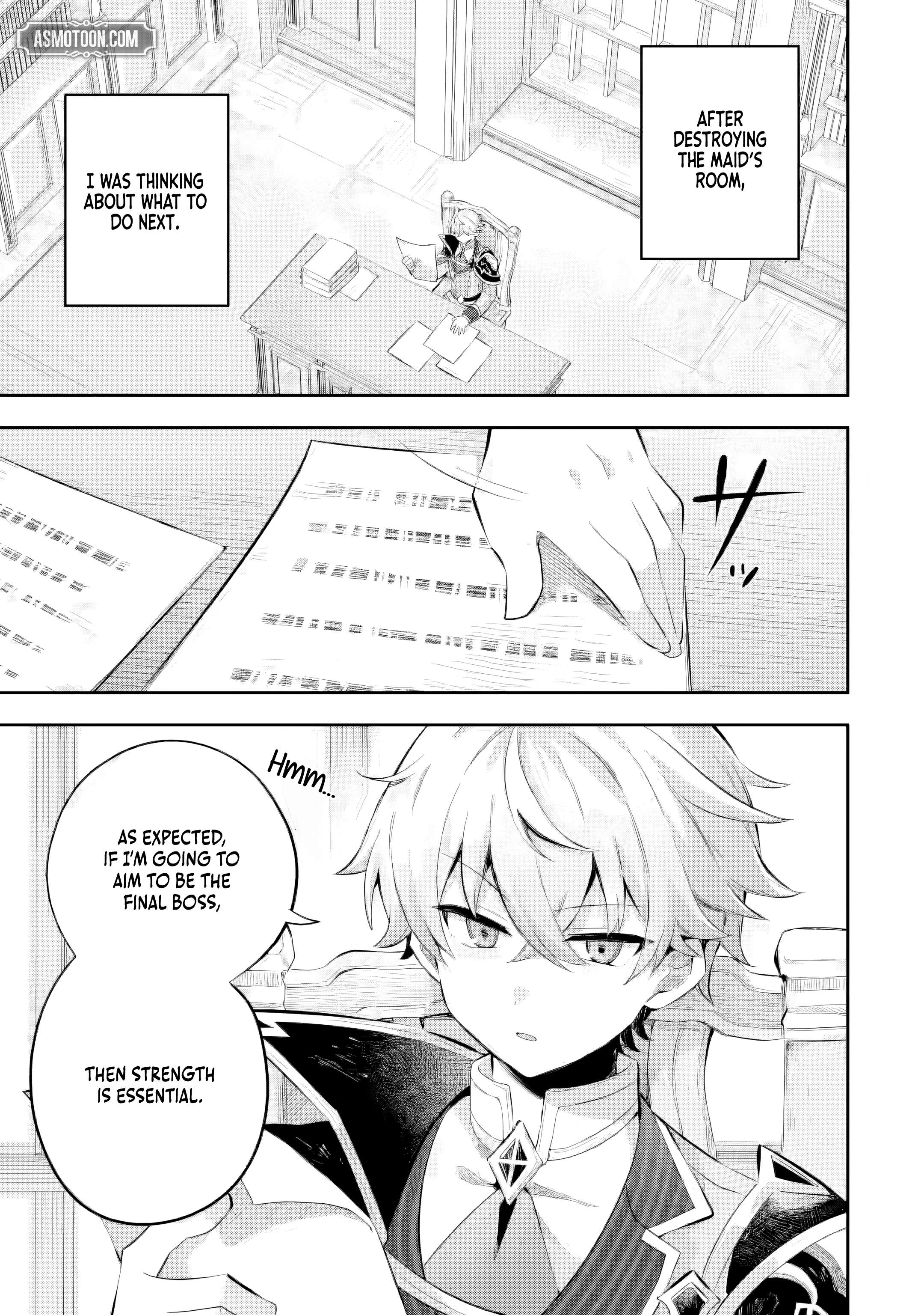 Game Sekai no mobu akuyaku ni tensei shita node Last bos wo mezashite mita Chapter 4.1 - Page 6
