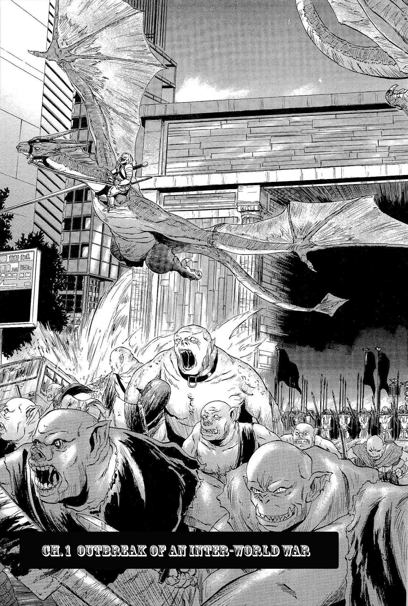 Gate – Jietai Kare no Chi nite, Kaku Tatakeri Chapter 1 - Page 13