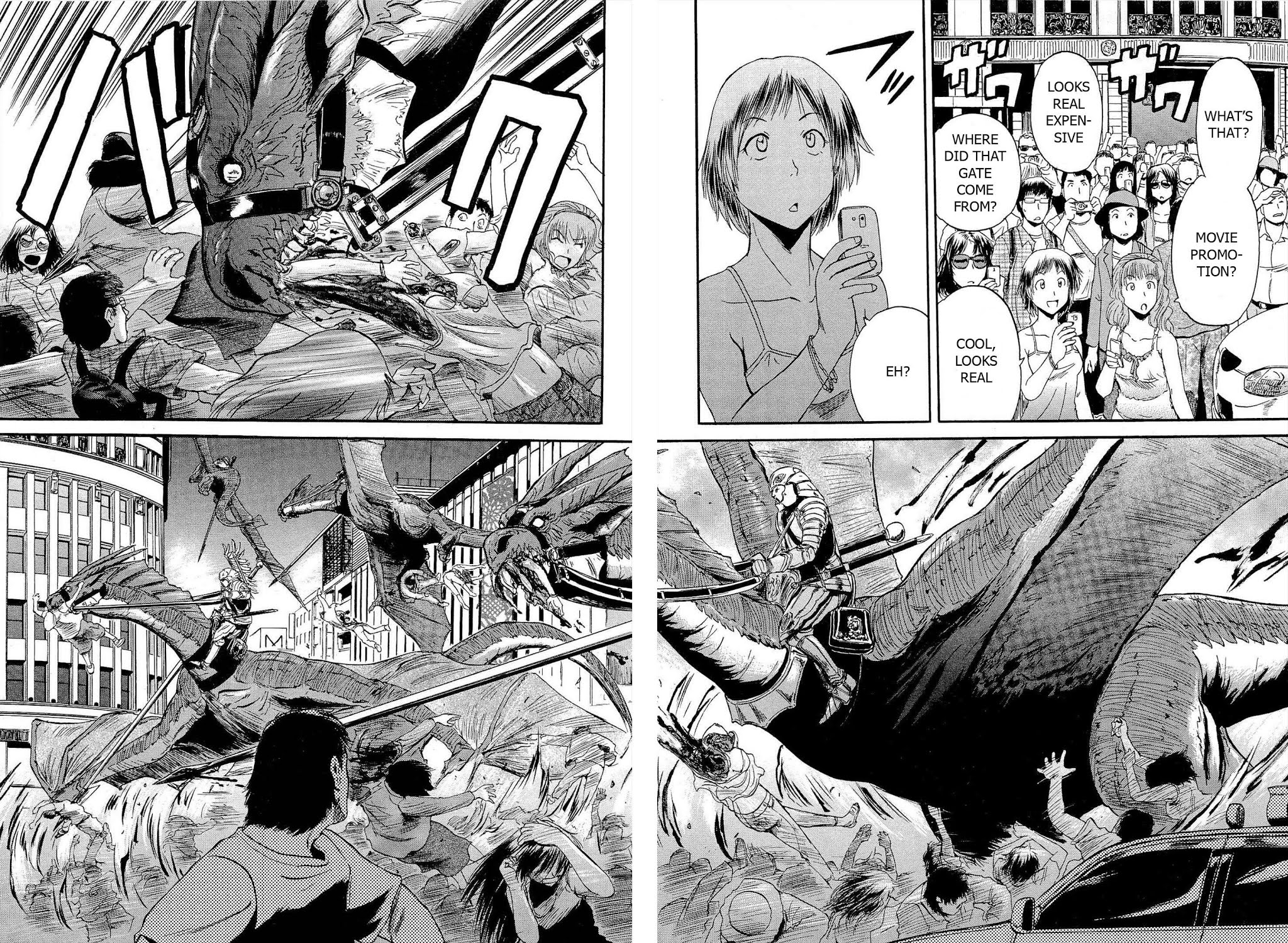 Gate – Jietai Kare no Chi nite, Kaku Tatakeri Chapter 1 - Page 14