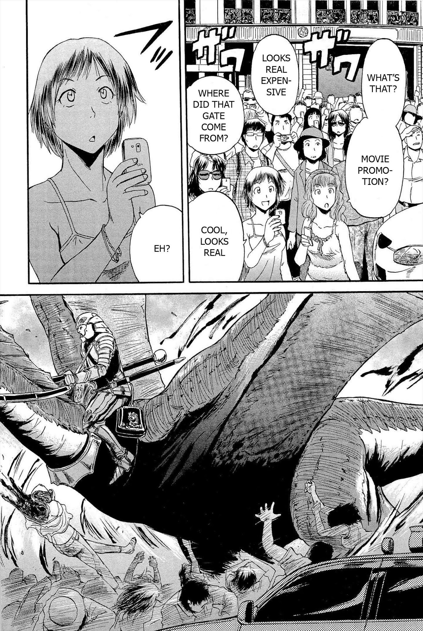 Gate – Jietai Kare no Chi nite, Kaku Tatakeri Chapter 1 - Page 15