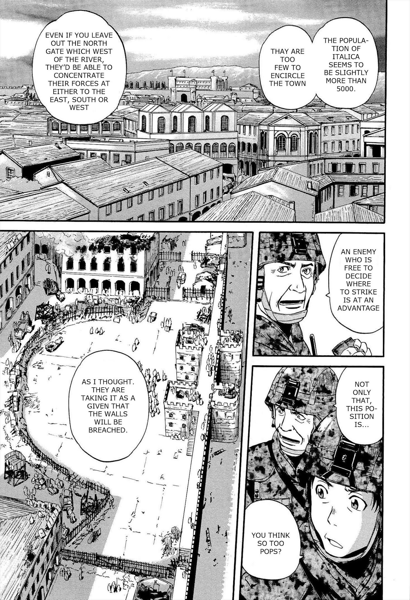 Gate – Jietai Kare no Chi nite, Kaku Tatakeri Chapter 10 - Page 13