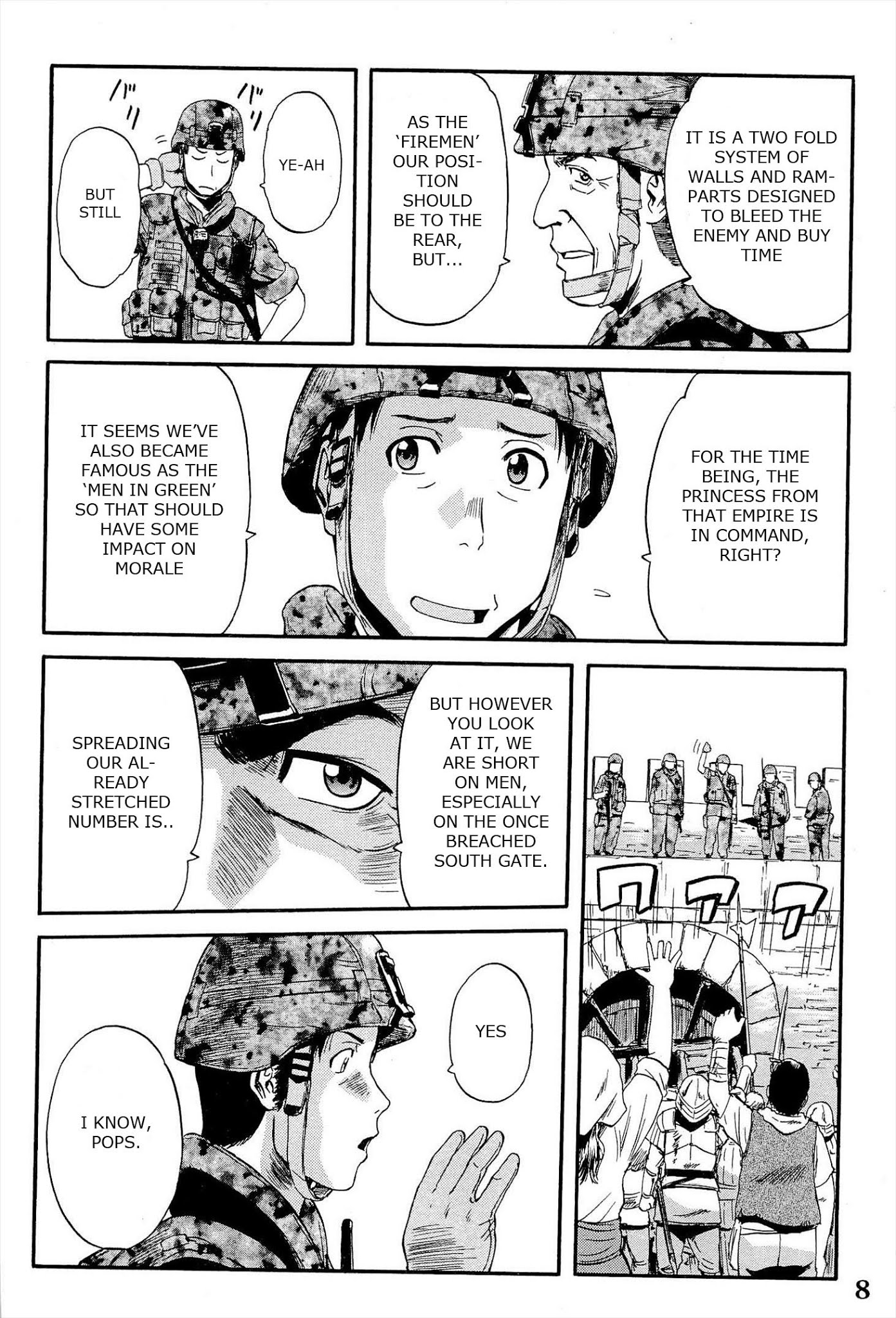 Gate – Jietai Kare no Chi nite, Kaku Tatakeri Chapter 10 - Page 14