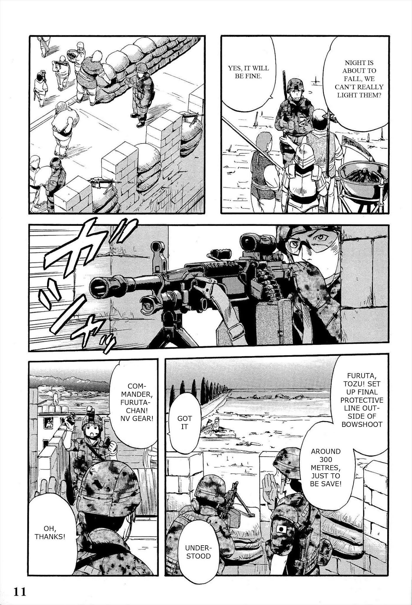 Gate – Jietai Kare no Chi nite, Kaku Tatakeri Chapter 10 - Page 17