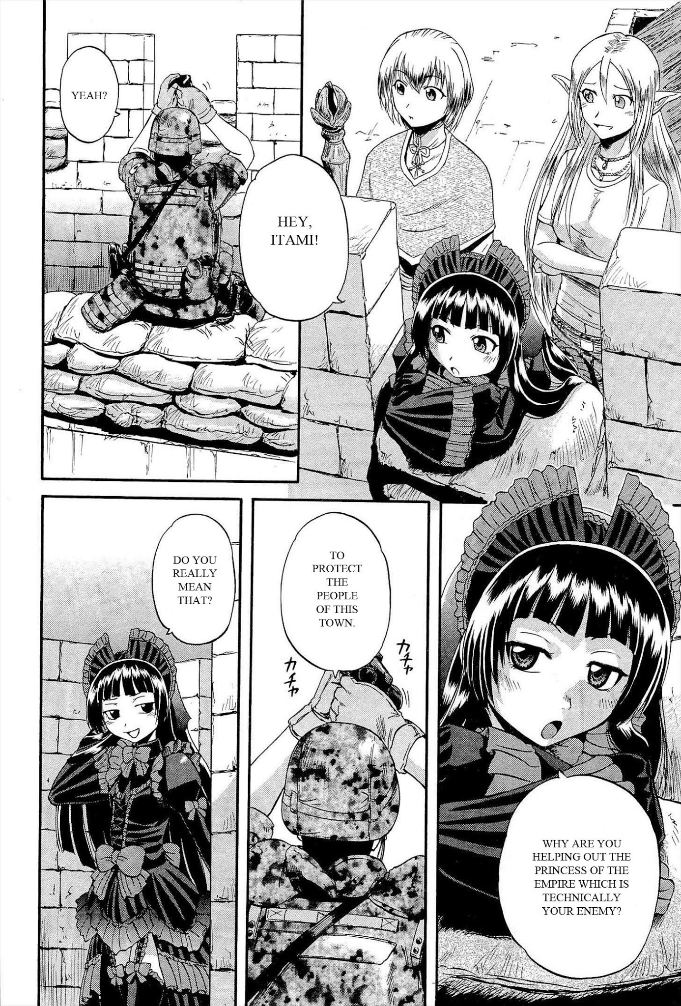 Gate – Jietai Kare no Chi nite, Kaku Tatakeri Chapter 10 - Page 18