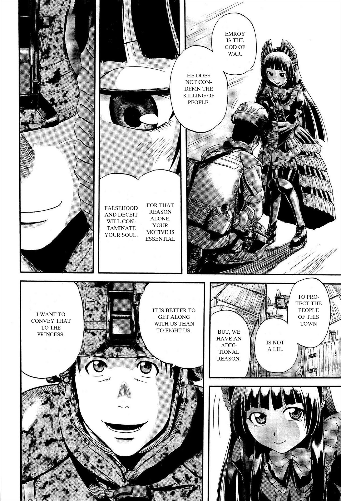 Gate – Jietai Kare no Chi nite, Kaku Tatakeri Chapter 10 - Page 20