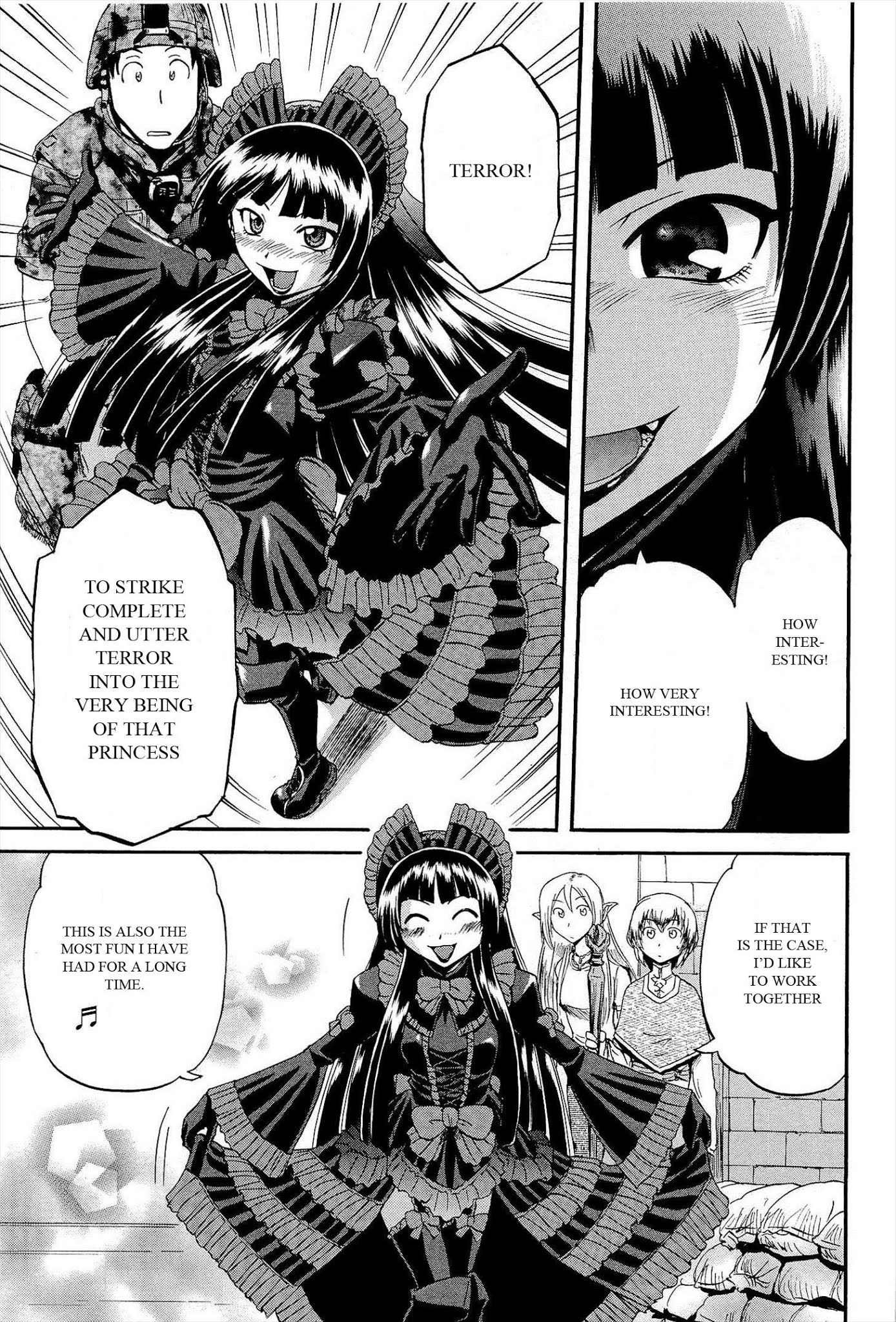 Gate – Jietai Kare no Chi nite, Kaku Tatakeri Chapter 10 - Page 21