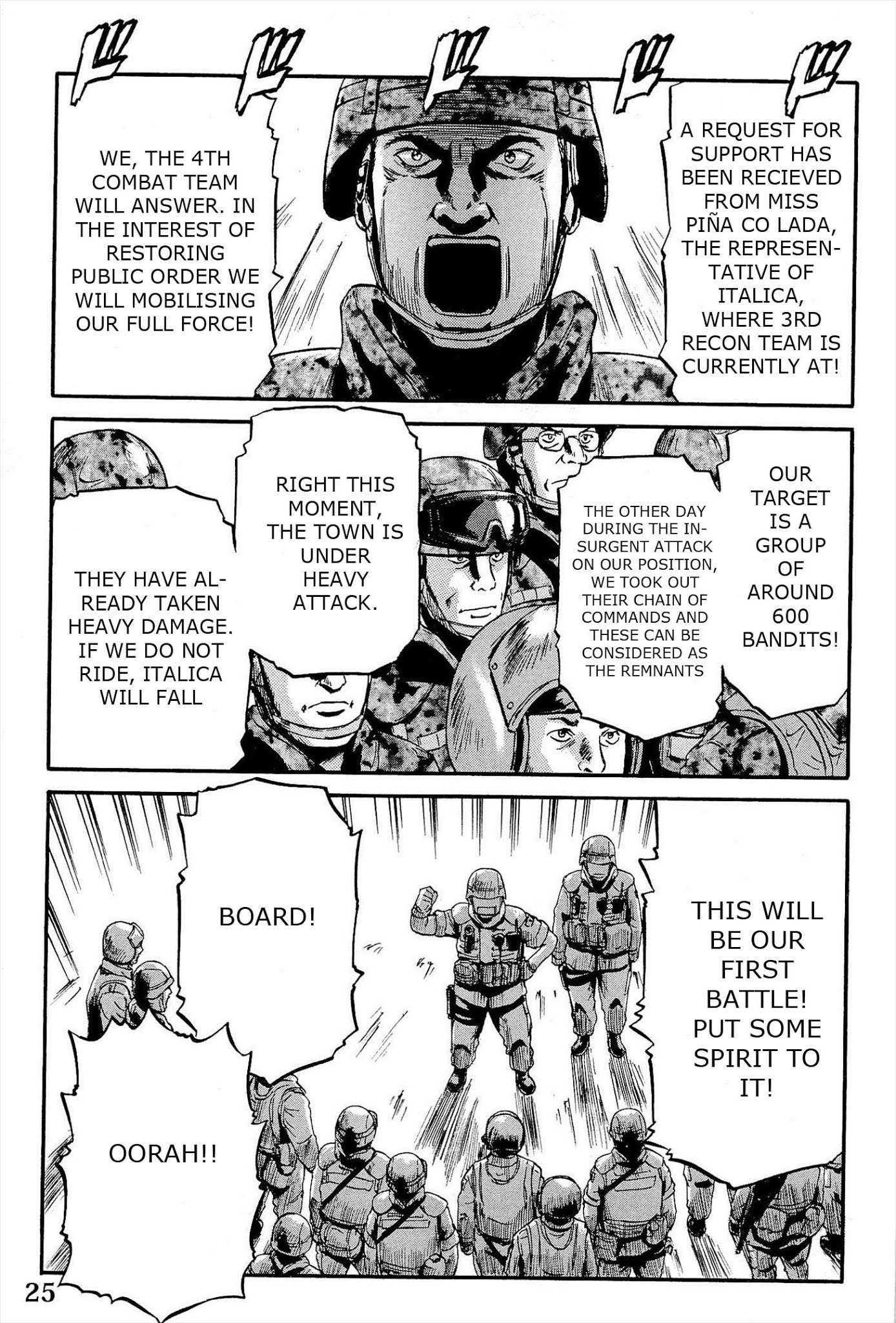 Gate – Jietai Kare no Chi nite, Kaku Tatakeri Chapter 10 - Page 32