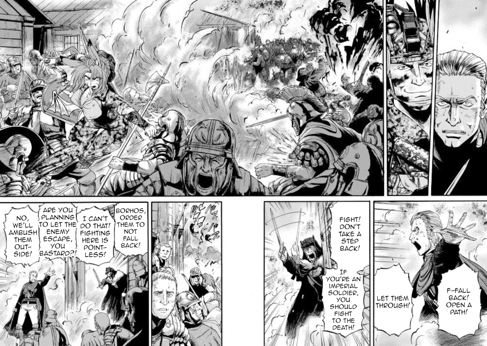 Gate – Jietai Kare no Chi nite, Kaku Tatakeri Chapter 100 - Page 12