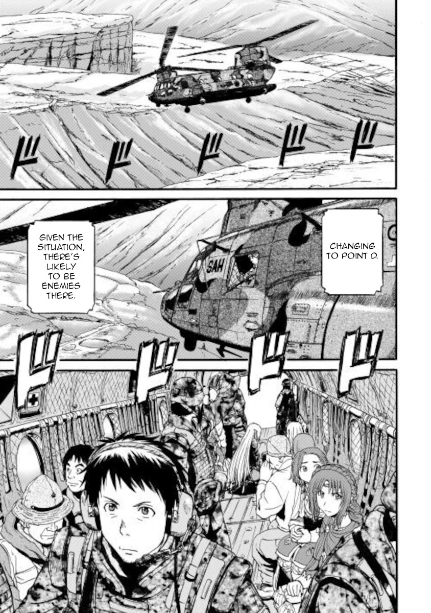 Gate – Jietai Kare no Chi nite, Kaku Tatakeri Chapter 101.1 - Page 5