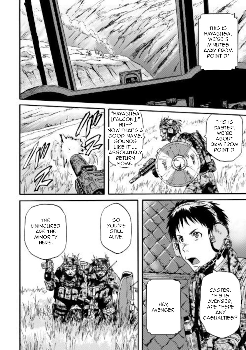 Gate – Jietai Kare no Chi nite, Kaku Tatakeri Chapter 101.1 - Page 8