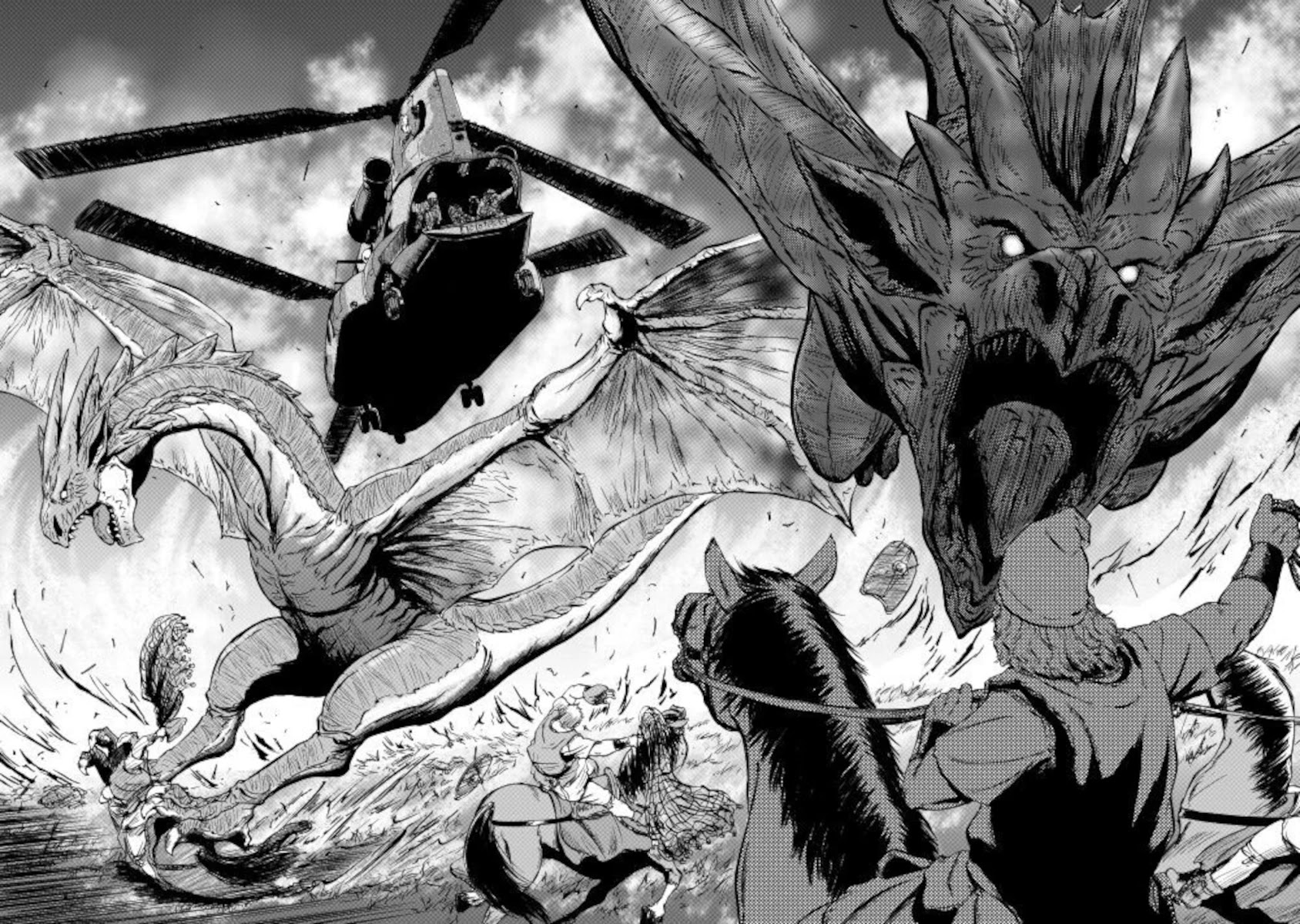 Gate – Jietai Kare no Chi nite, Kaku Tatakeri Chapter 101.2 - Page 11
