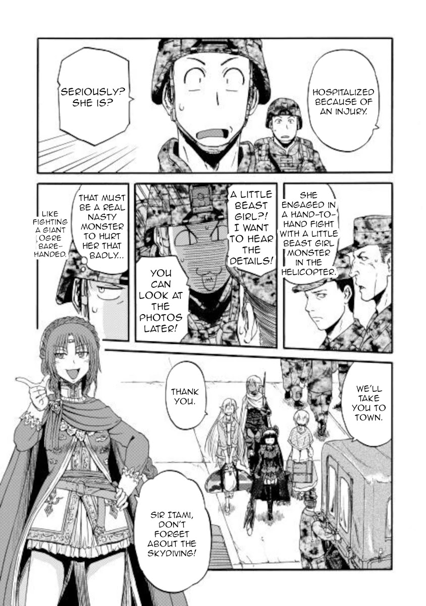 Gate – Jietai Kare no Chi nite, Kaku Tatakeri Chapter 102 - Page 11