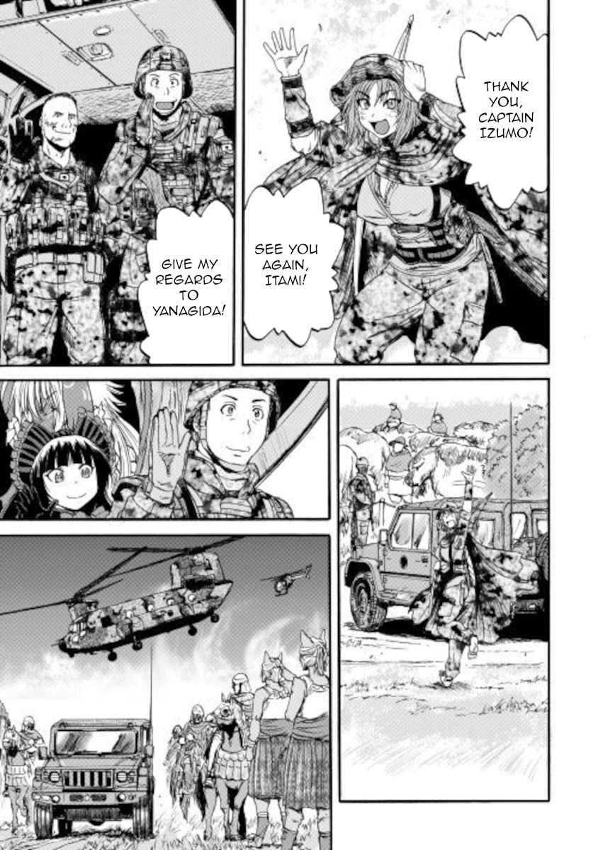 Gate – Jietai Kare no Chi nite, Kaku Tatakeri Chapter 102 - Page 3