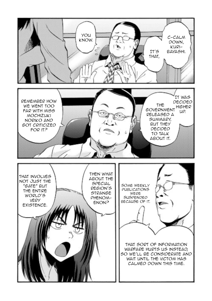Gate – Jietai Kare no Chi nite, Kaku Tatakeri Chapter 103 - Page 11