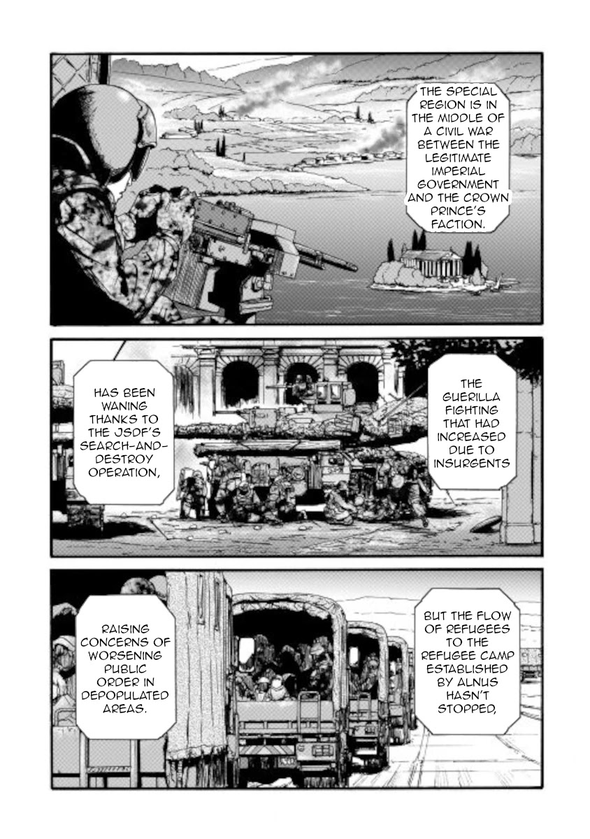 Gate – Jietai Kare no Chi nite, Kaku Tatakeri Chapter 103 - Page 4
