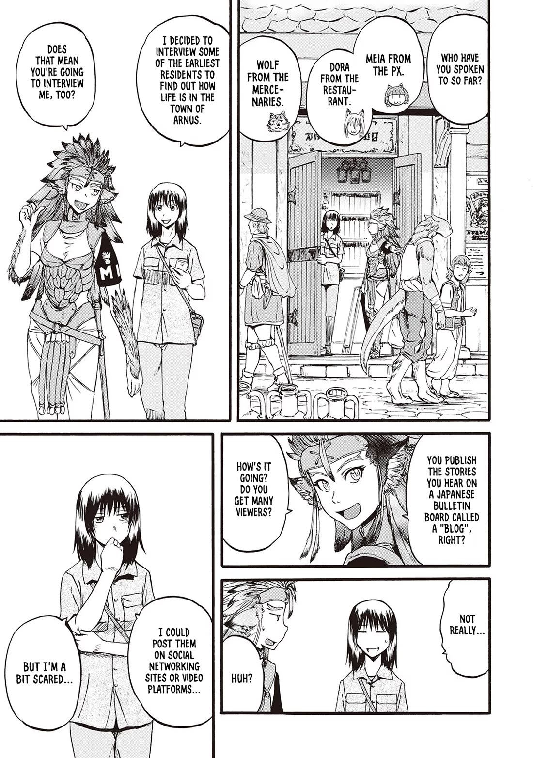 Gate – Jietai Kare no Chi nite, Kaku Tatakeri Chapter 104.5 - Page 3