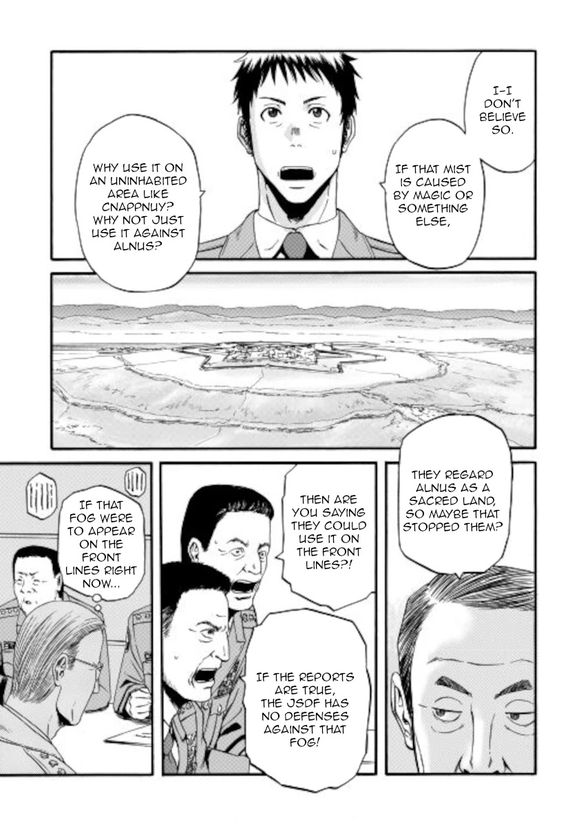 Gate – Jietai Kare no Chi nite, Kaku Tatakeri Chapter 104 - Page 21