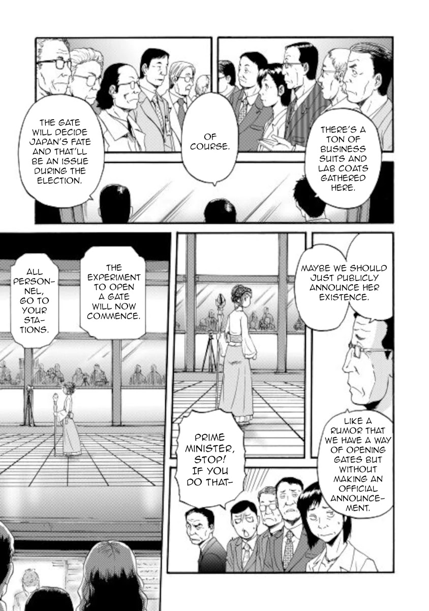 Gate – Jietai Kare no Chi nite, Kaku Tatakeri Chapter 105 - Page 35